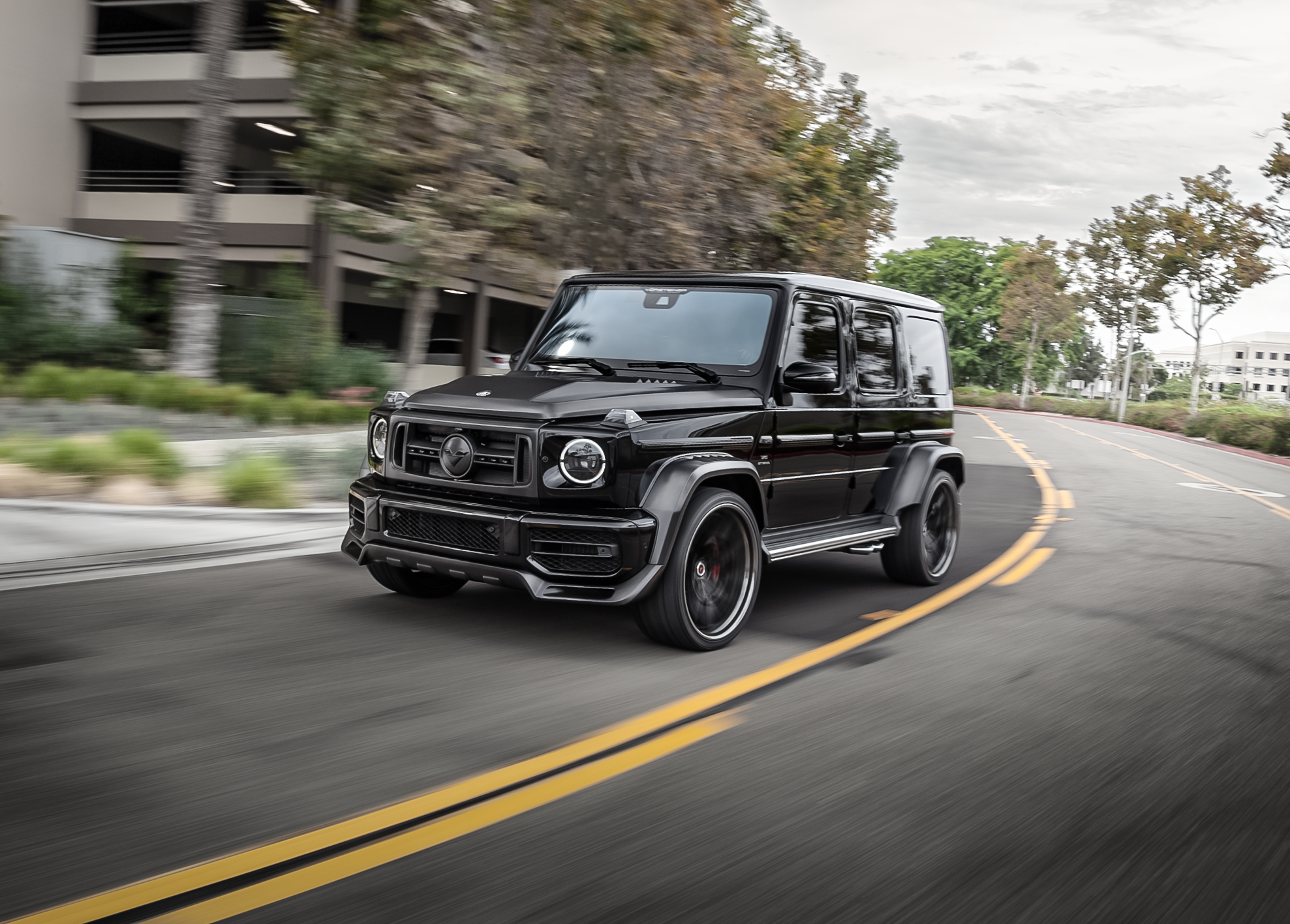 Mercedes Benz G63 AMG Wide-body Aero & Wheels Program