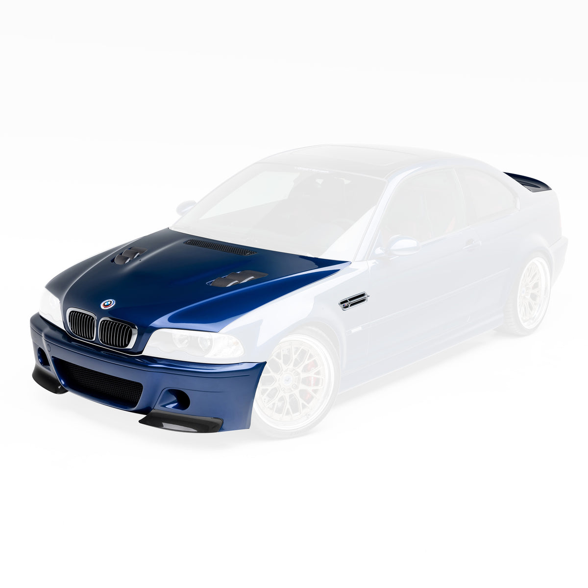 Vorsteiner Aero V20 Collector Edition package for BMW E46 M3, featuring a full aerodynamic body kit and styling enhancements.