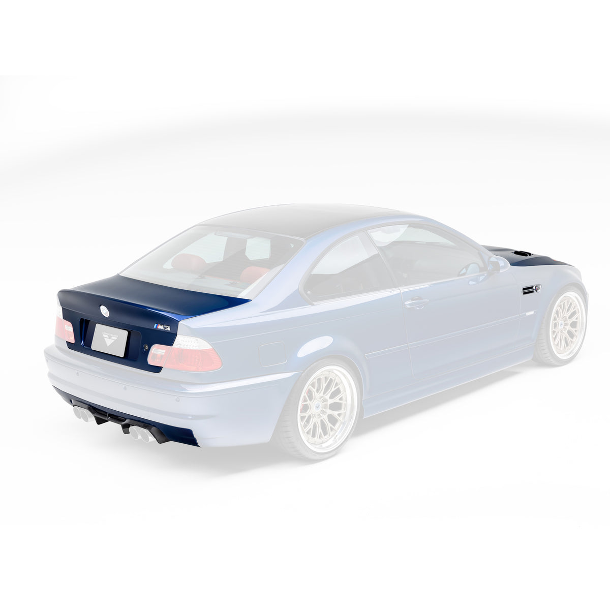 Vorsteiner Aero V20 Collector Edition package on a 2000-2006 BMW E46 M3, featuring full aerodynamic body kit.