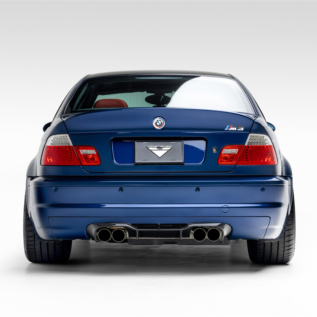 Vorsteiner Aero V20 Collector Edition package installed on a 2000-2006 BMW E46 M3, showcasing full aerodynamic body components.