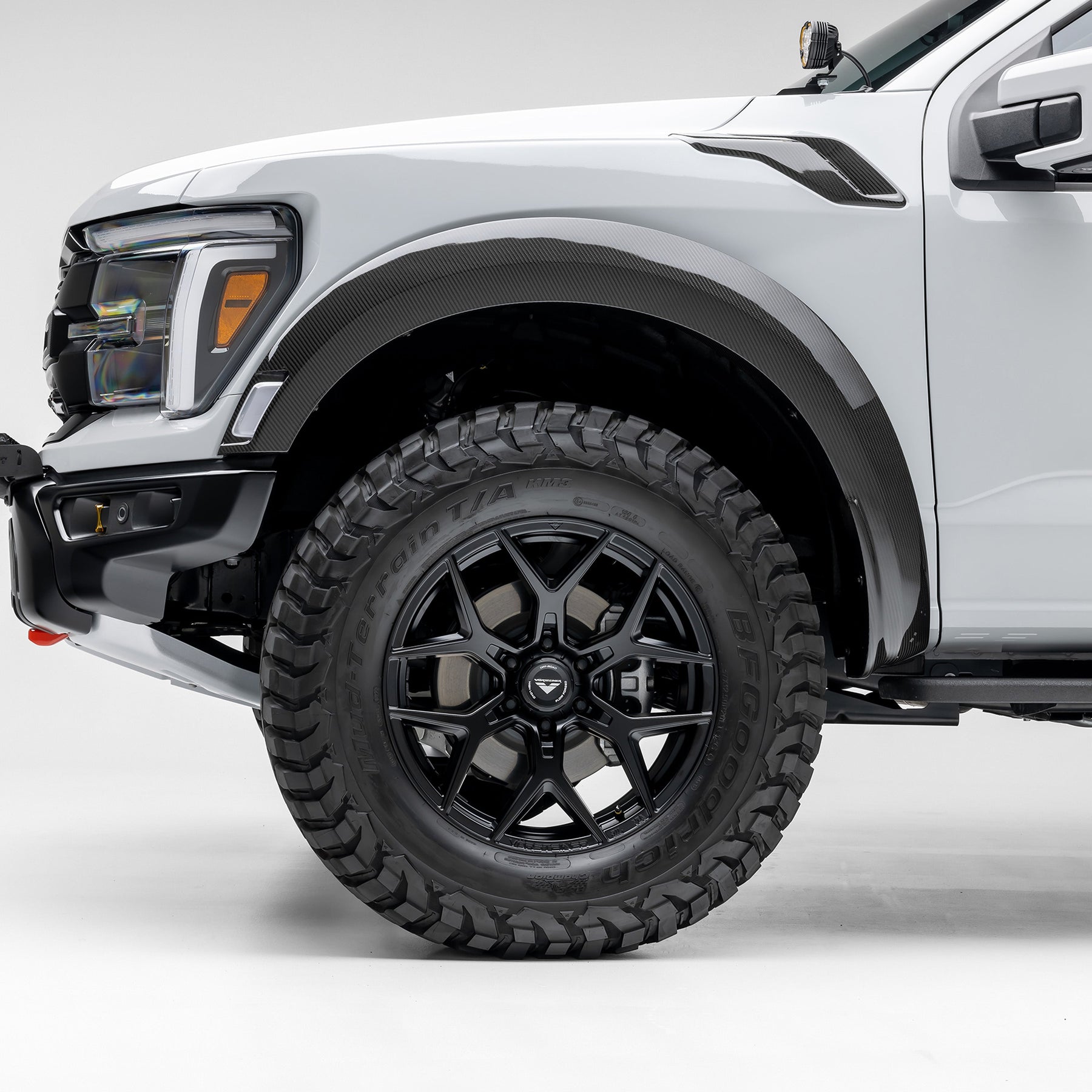 Ford F-150 Raptor R Fender Flares - Carbon Fiber PP 2x2 - Vorsteiner Wheels