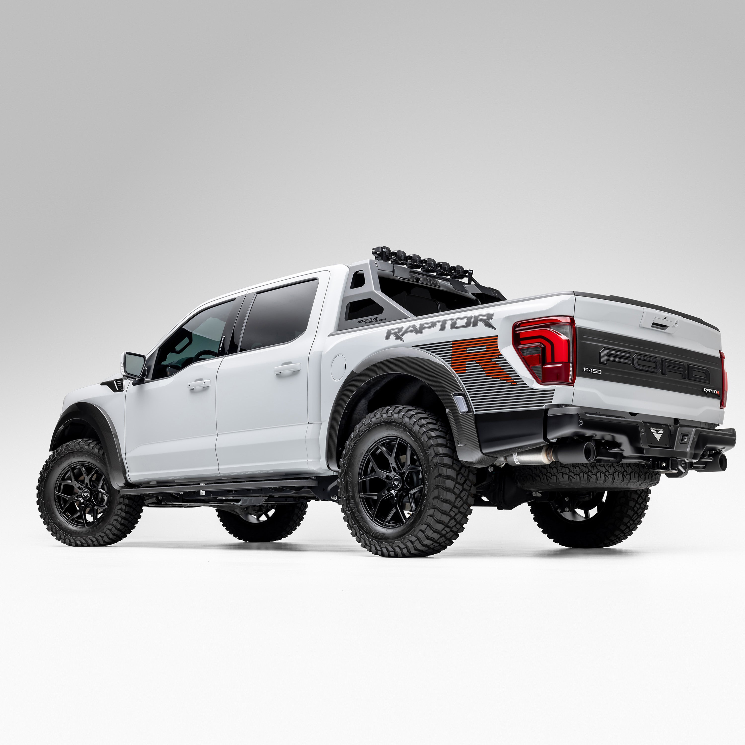 Ford F-150 Raptor R Fender Flares - Carbon Fiber PP 2x2 - Vorsteiner Wheels