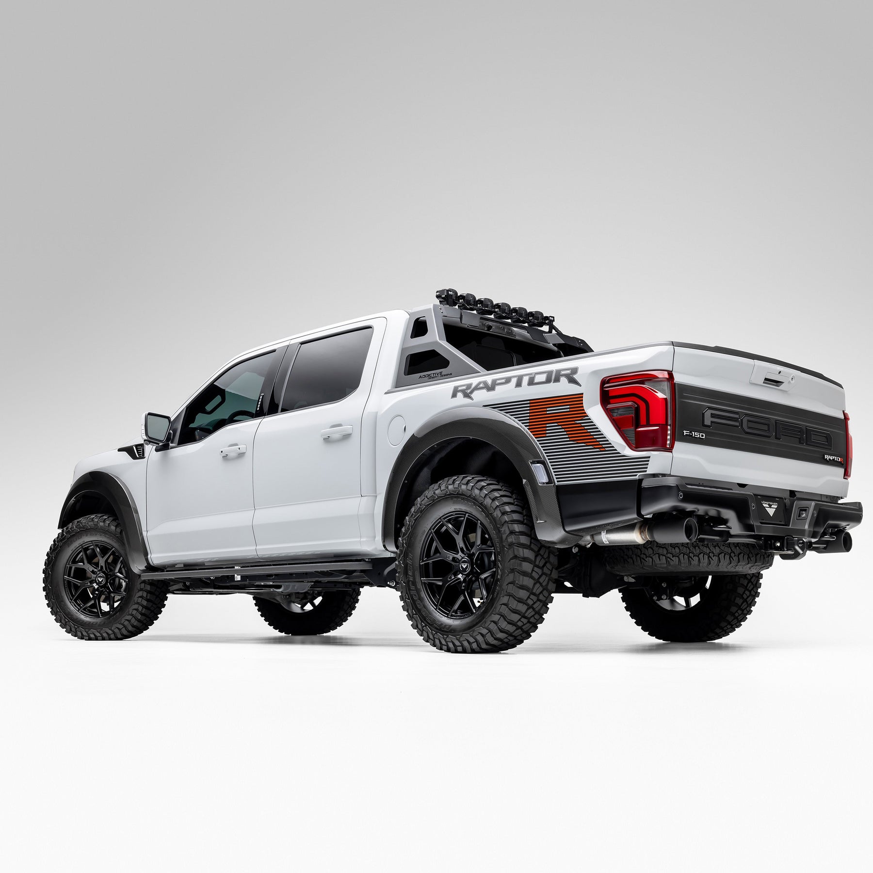 Ford F-150 Raptor R Fender Flares - Carbon Fiber PP 2x2 - Vorsteiner Wheels