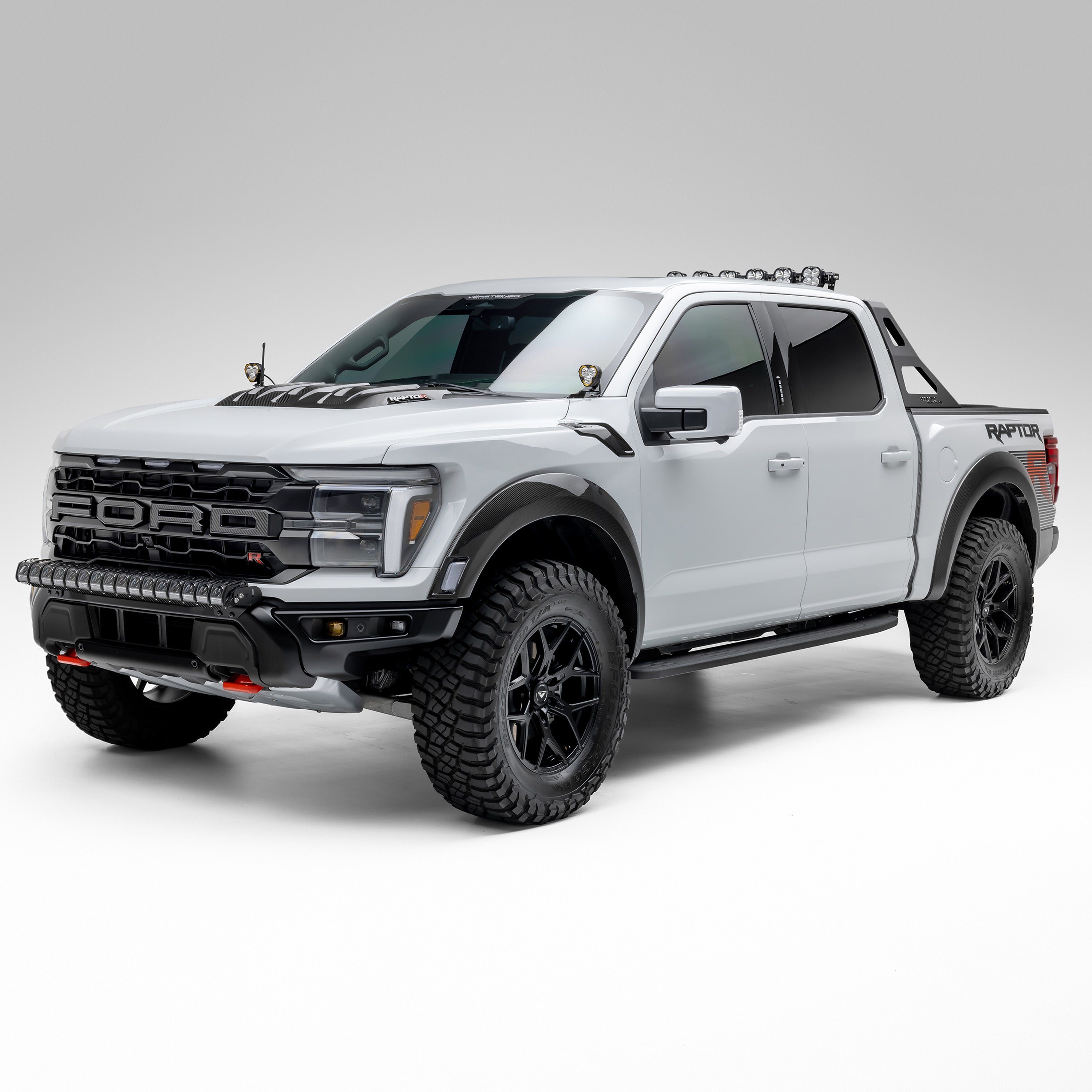 Ford F-150 Raptor R Fender Flares - Carbon Fiber PP 2x2 - Vorsteiner Wheels