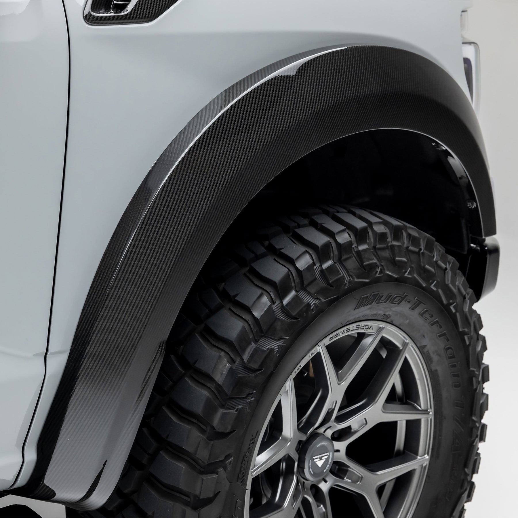 Ford F-150 Raptor R Fender Flares - Carbon Fiber PP 2x2 - Vorsteiner Wheels