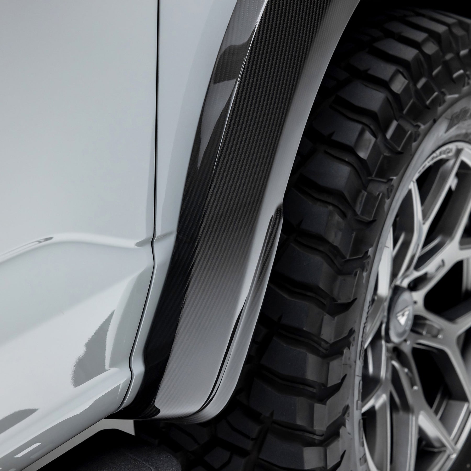 Ford F-150 Raptor R Fender Flares - Carbon Fiber PP 2x2 - Vorsteiner Wheels