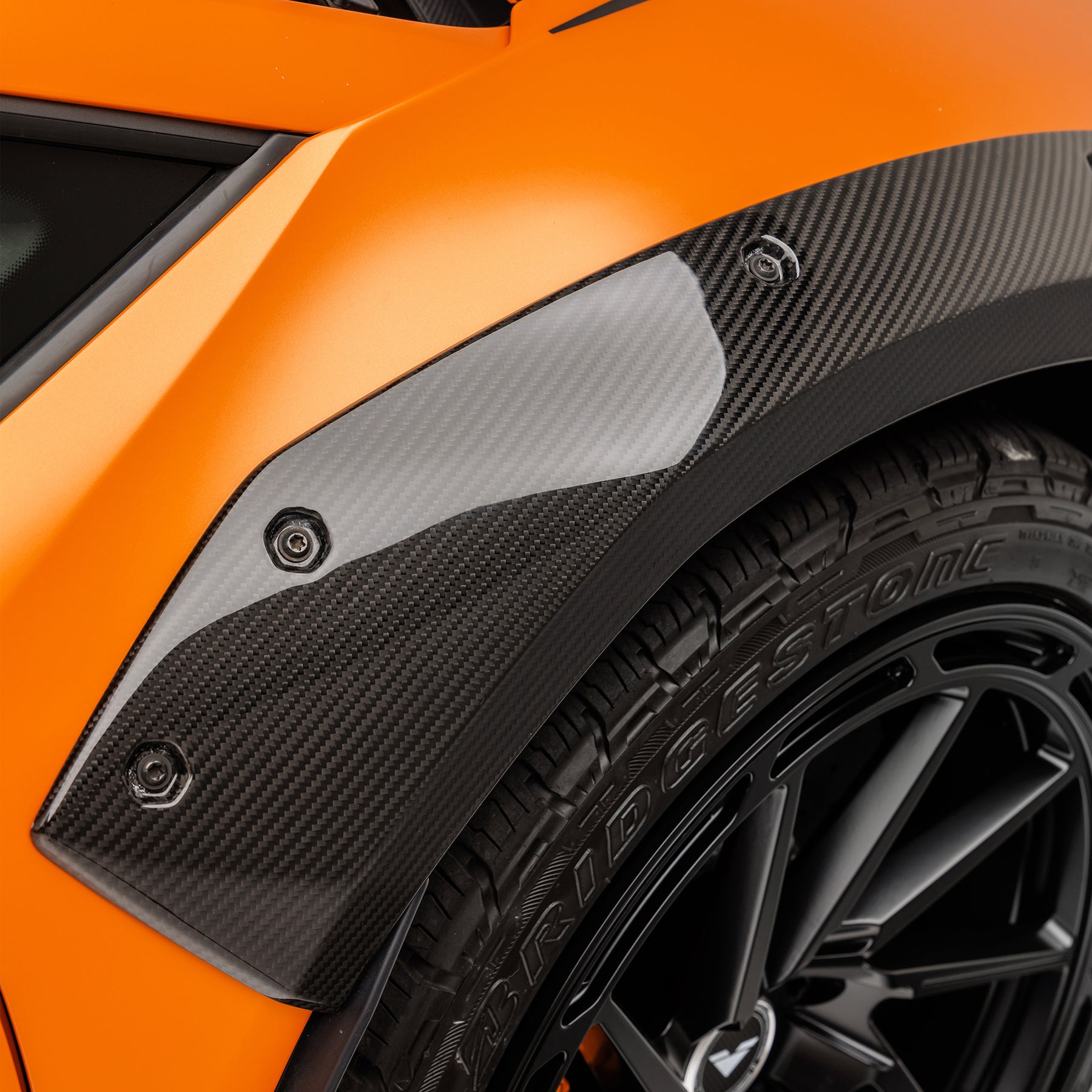 Huracan Sterrato VRS Aero Fender Flares Carbon Fiber PP 2x2 Glossy - Vorsteiner Wheels