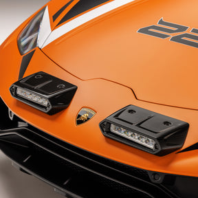 Huracan Sterrato VRS Aero Fog Light Covers Carbon Fiber PP 2x2 Glossy - Vorsteiner Wheels