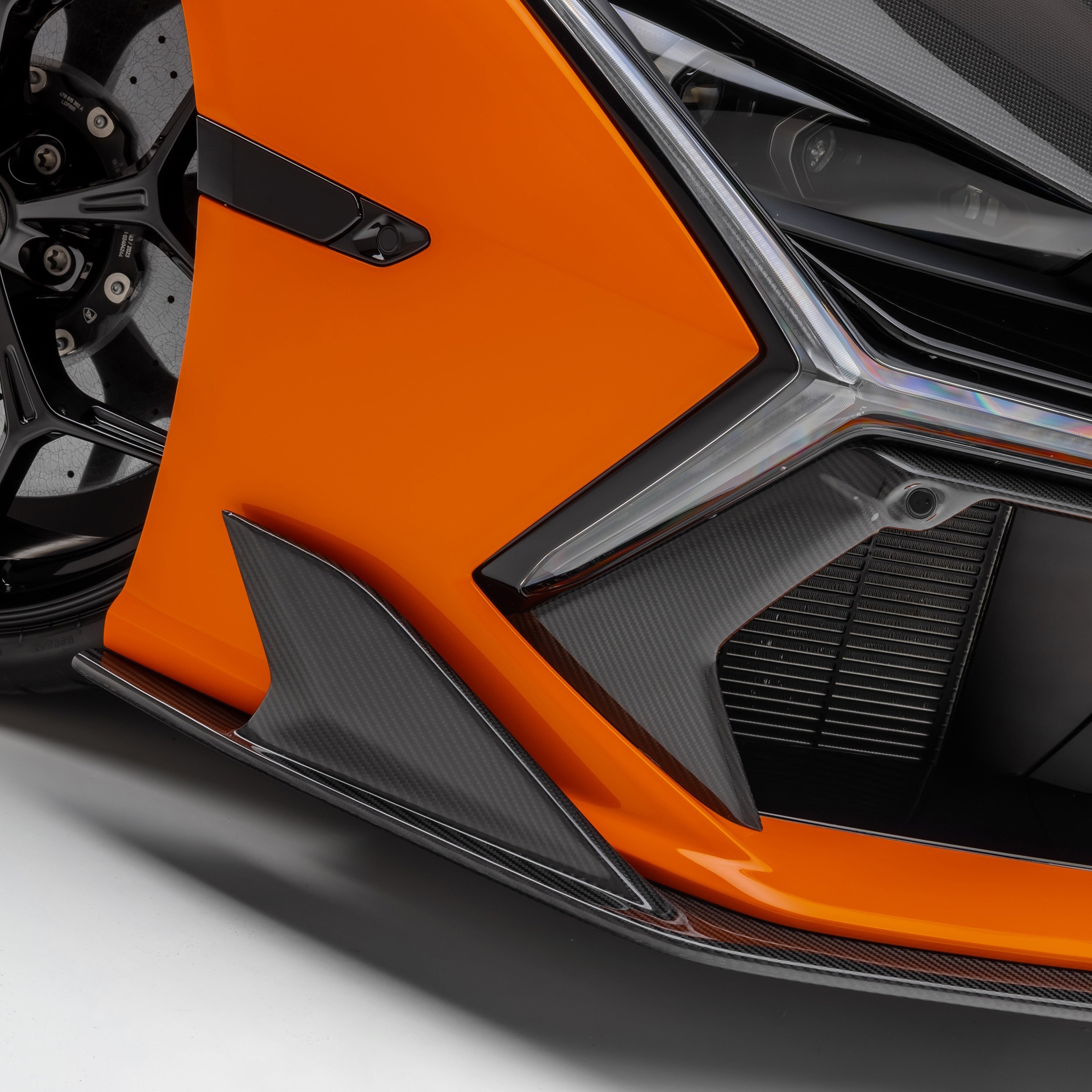 Lamborghini Revuelto Carbon Fiber Aero Front Spoiler - Vorsteiner Wheels Wheels