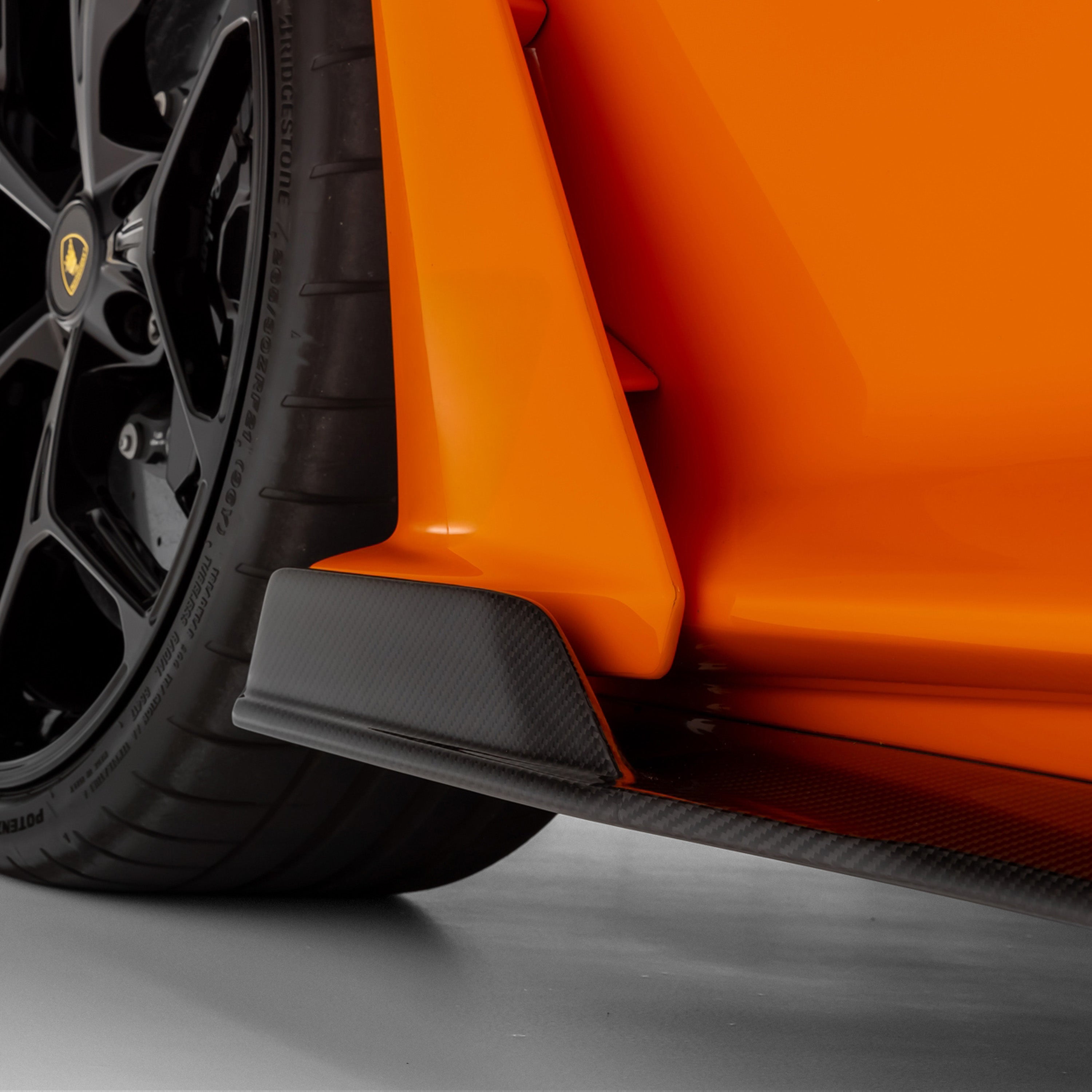 Lamborghini Revuelto Carbon Fiber Aero Side Skirts - Vorsteiner Wheels