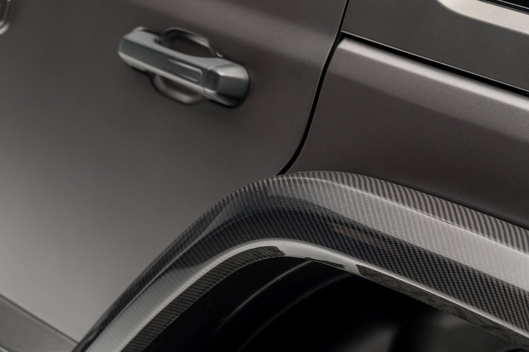 Jeep JL-JX Edition Aero Carbon Fiber Rear Fenders - Vorsteiner Wheels