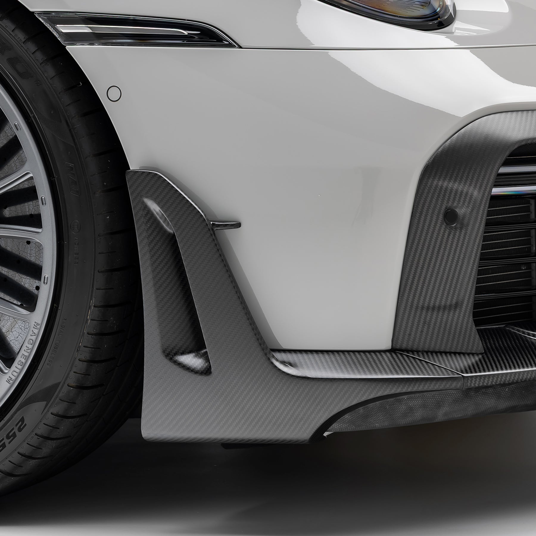 Porsche 992 Turbo S Aero Front Spoiler w/ Winglets - Vorsteiner Wheels