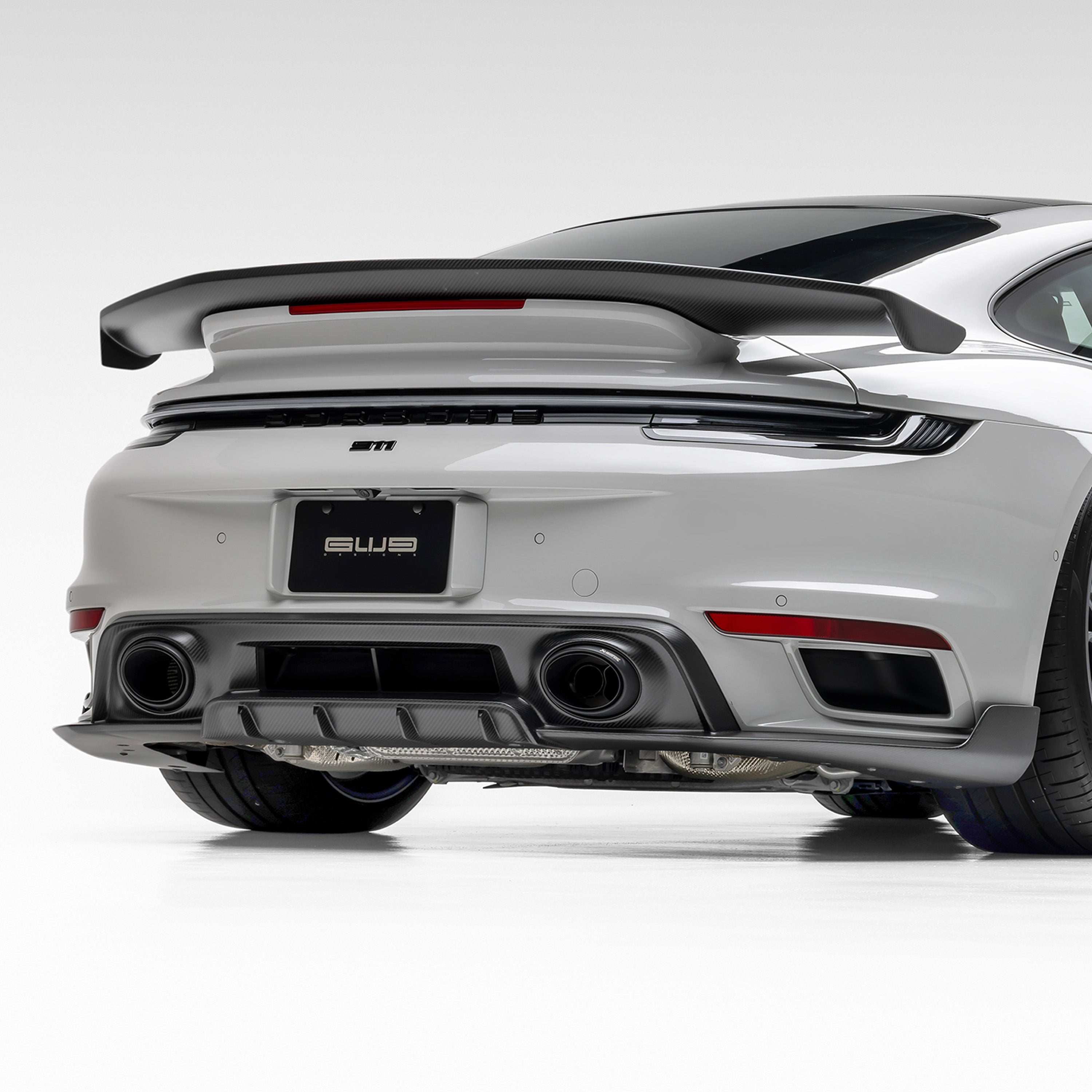 Porsche 992 Turbo S Aero Rear Diffuser - Vorsteiner Wheels Wheels