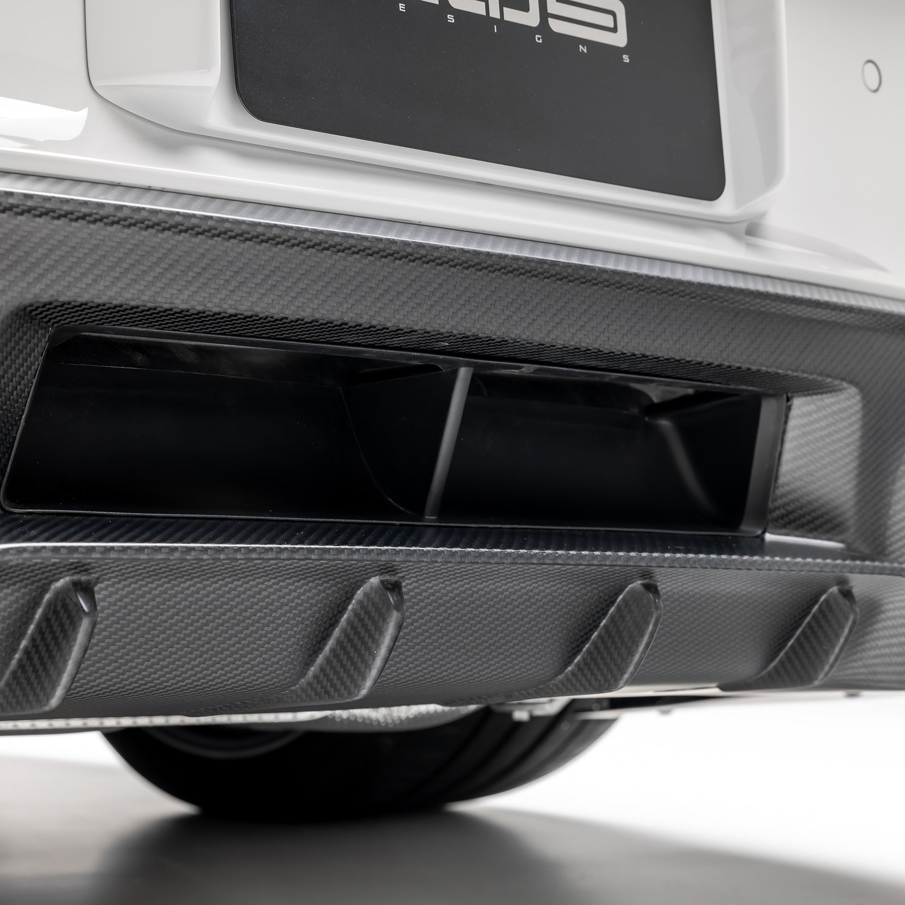 Porsche 992 Turbo S Aero Rear Diffuser - Vorsteiner Wheels