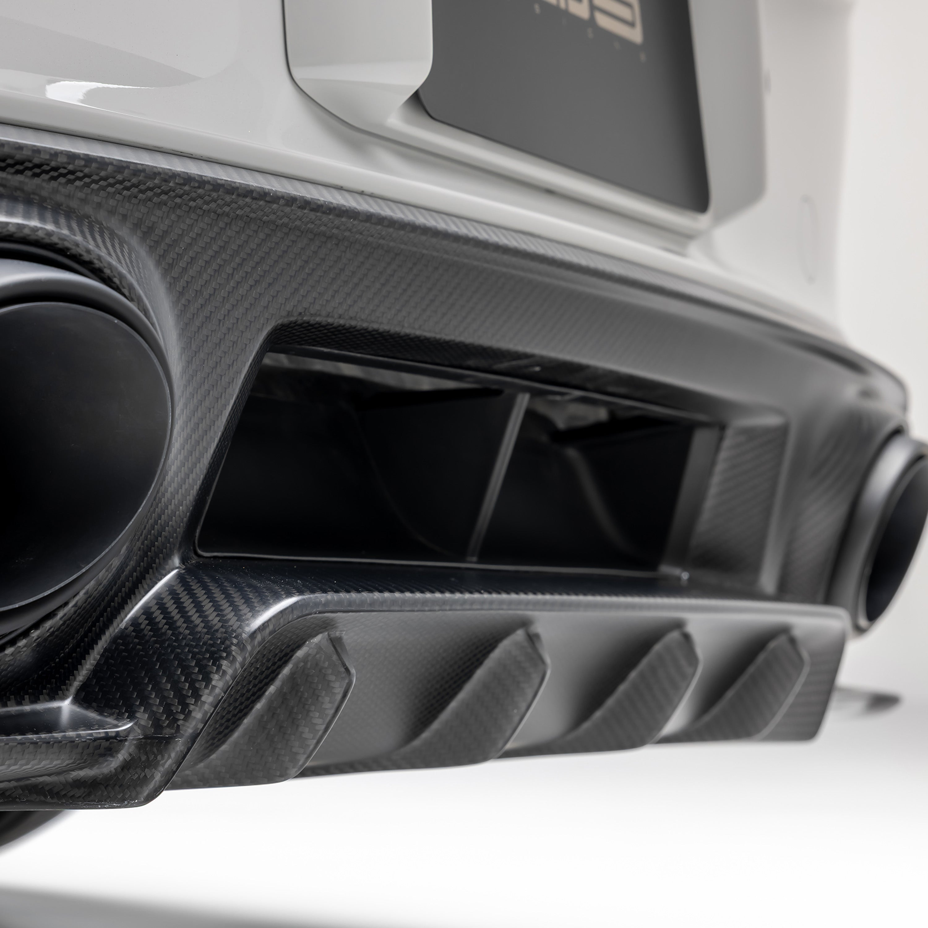 Porsche 992 Turbo S Aero Rear Diffuser - Vorsteiner Wheels Wheels