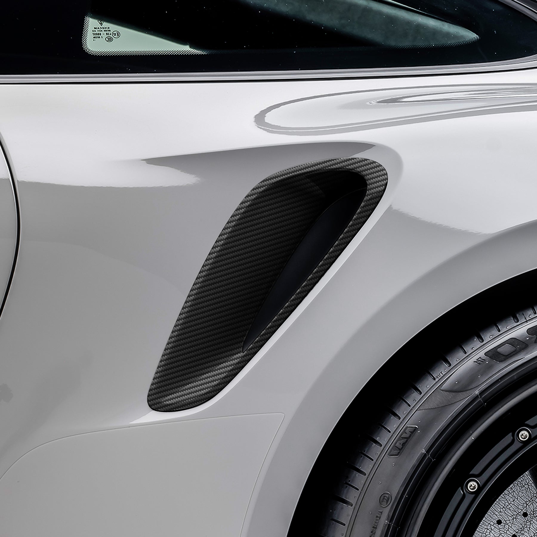 Porsche 992 Turbo S Aero Side Intake Trim - Vorsteiner Wheels