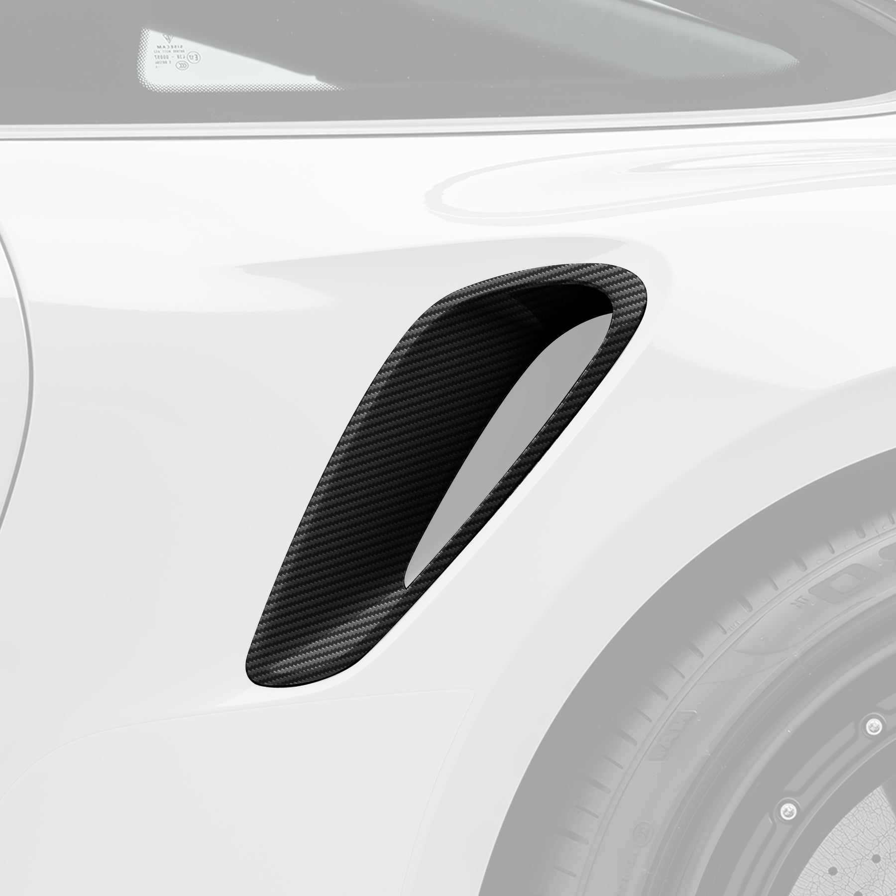 Porsche 992 Turbo S Aero Side Intake Trim - Vorsteiner Wheels