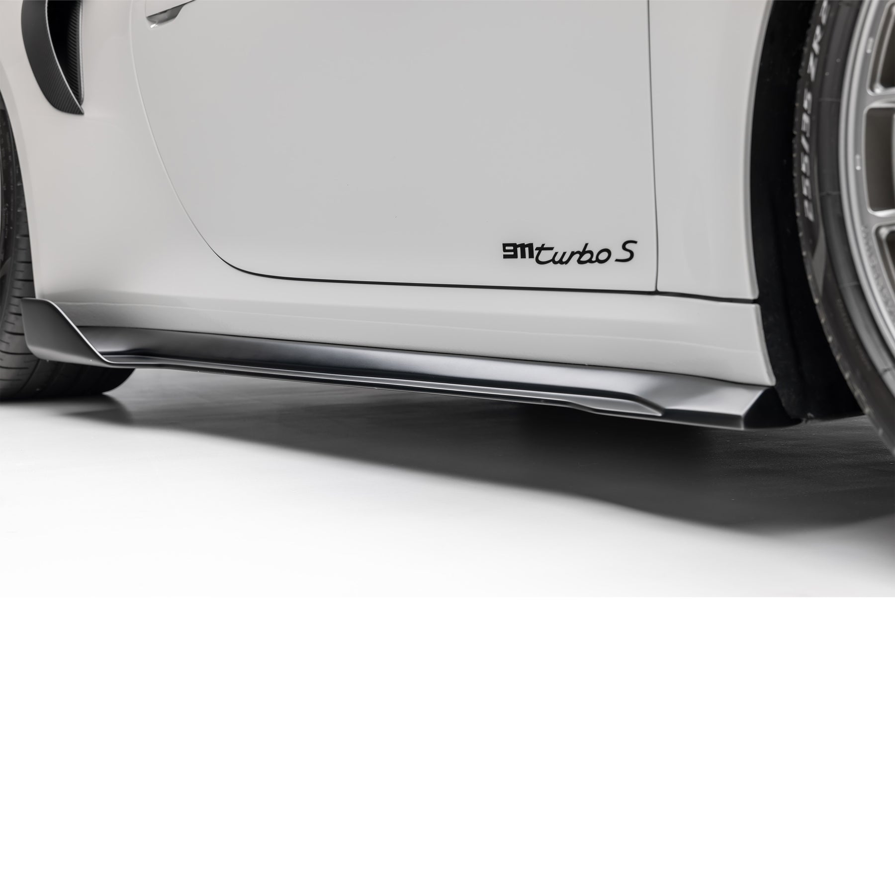 Porsche 992 Turbo S Aero Side Skirts - Vorsteiner Wheels