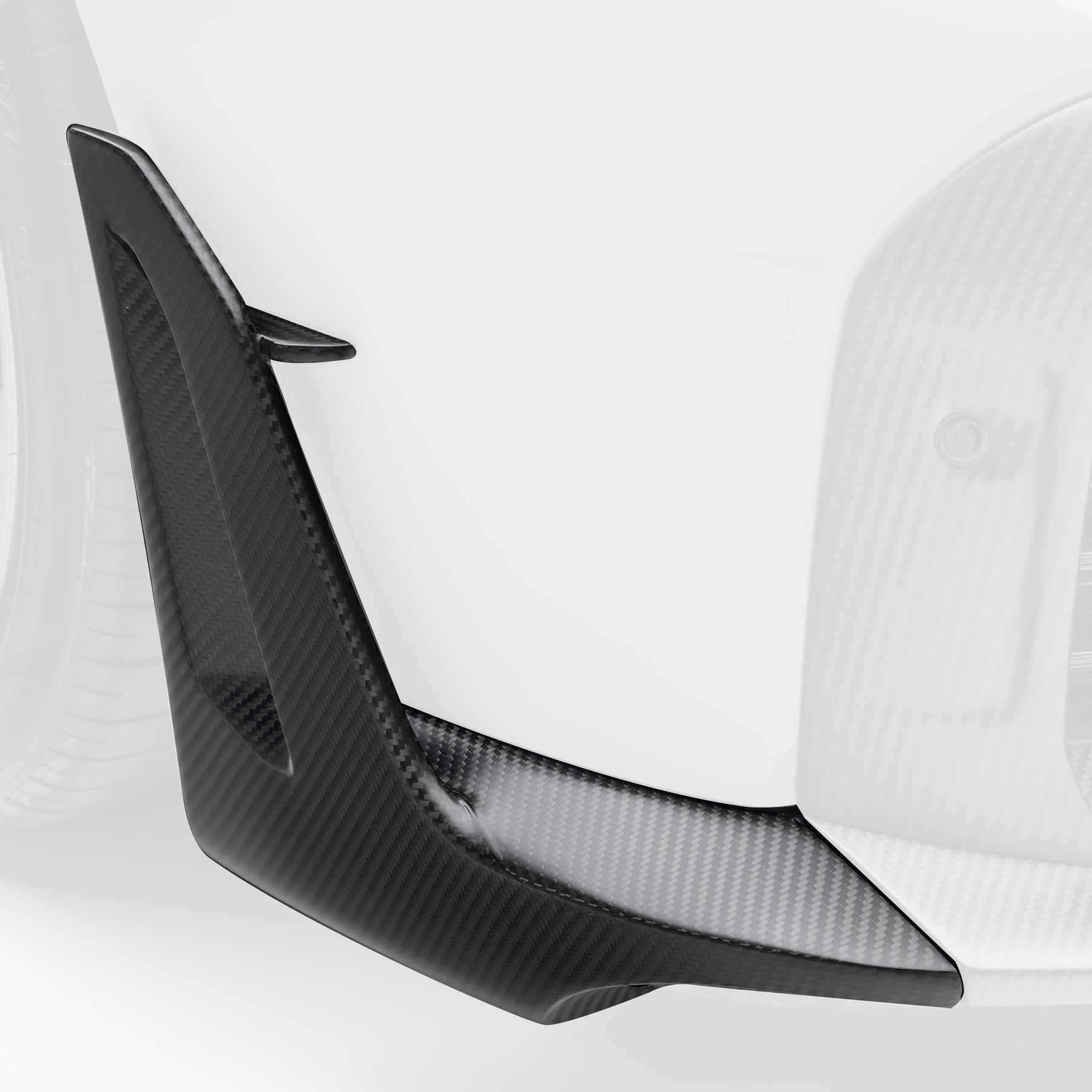 Porsche 992 Turbo S Aero Front Spoiler Winglets - Vorsteiner Wheels