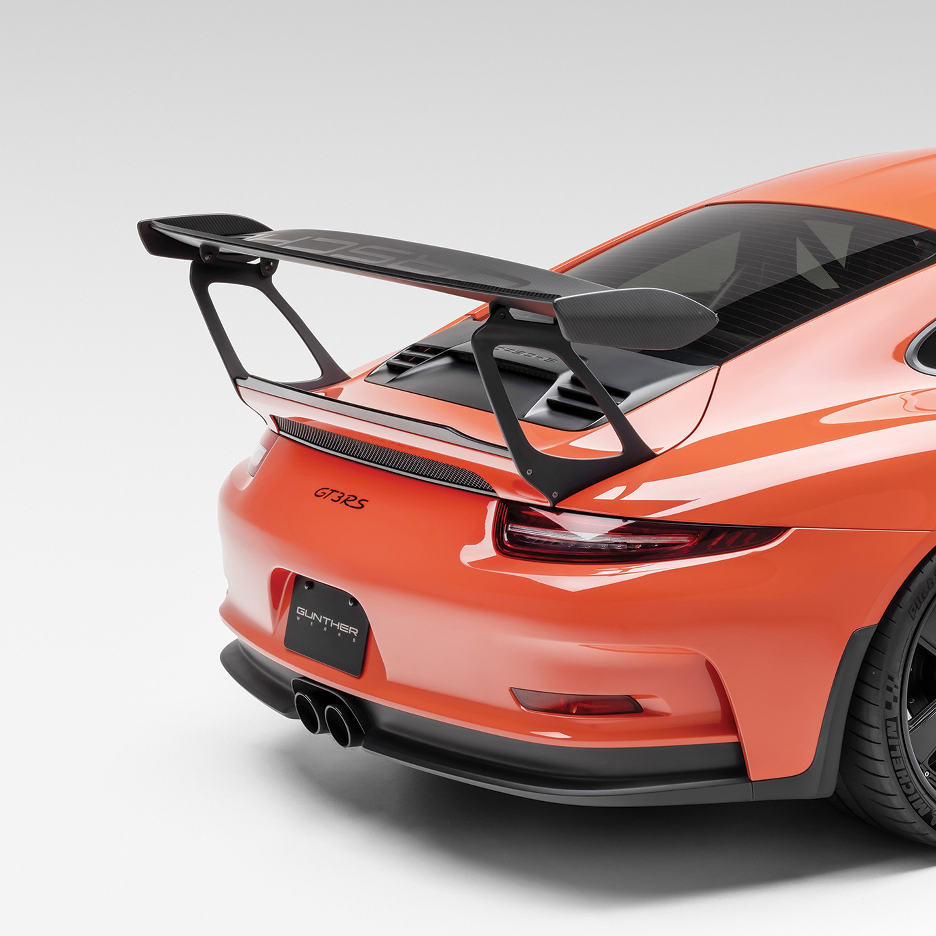 Porsche 991.1 911 GT3RS Extended Wing Risers - Vorsteiner Wheels