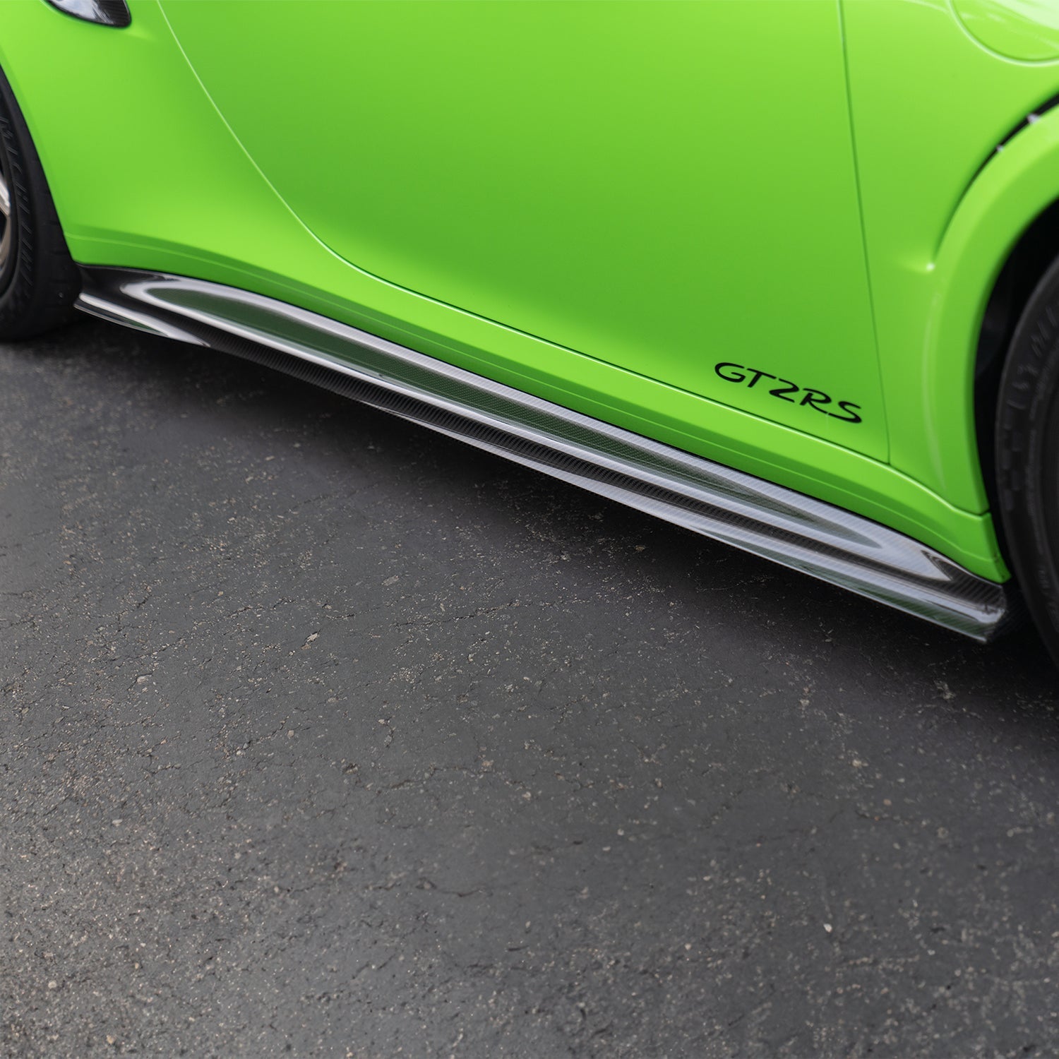 Porsche 991.2 911 GT2RS Aero Side Skirts - Vorsteiner Wheels Wheels