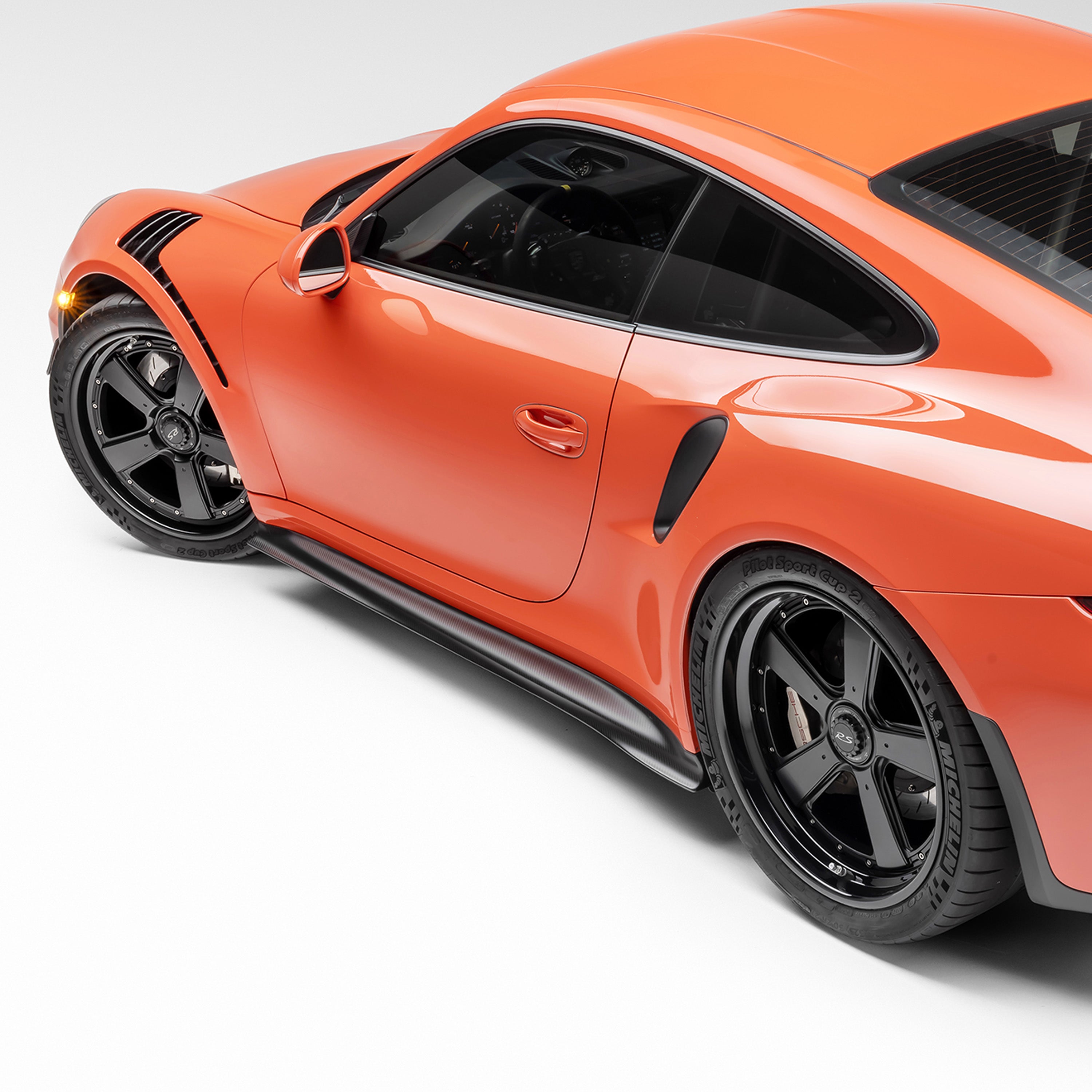 Porsche 991.1 911 GT3RS Aero Side Skirts - Vorsteiner Wheels