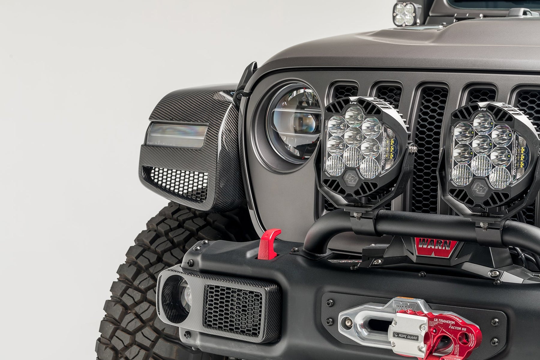 Jeep JL-JX Edition Aero Carbon Fiber Front Fenders - Vorsteiner Wheels
