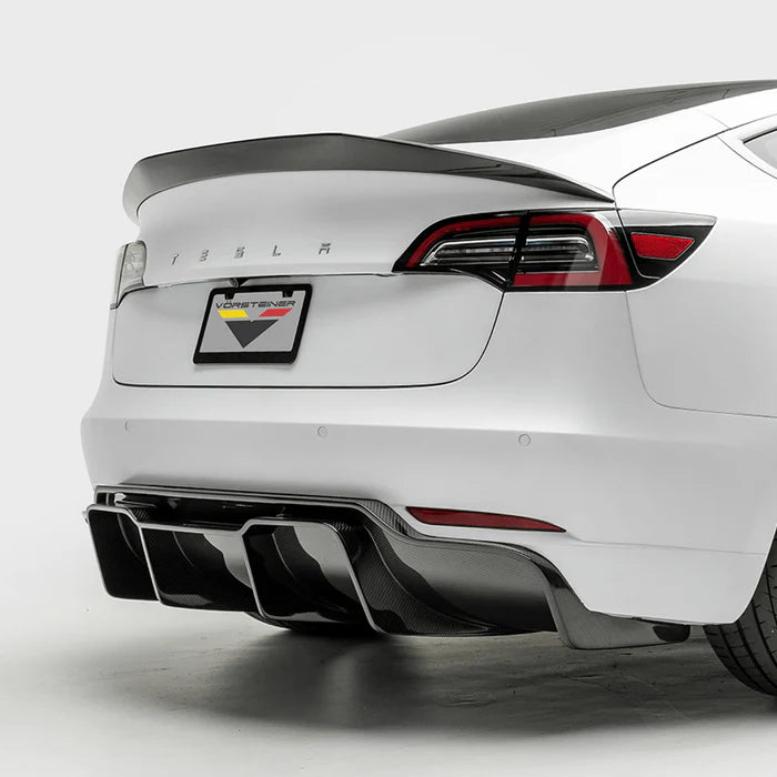 Tesla Model 3 Complete Volta Carbon Kit - Vorsteiner Wheels