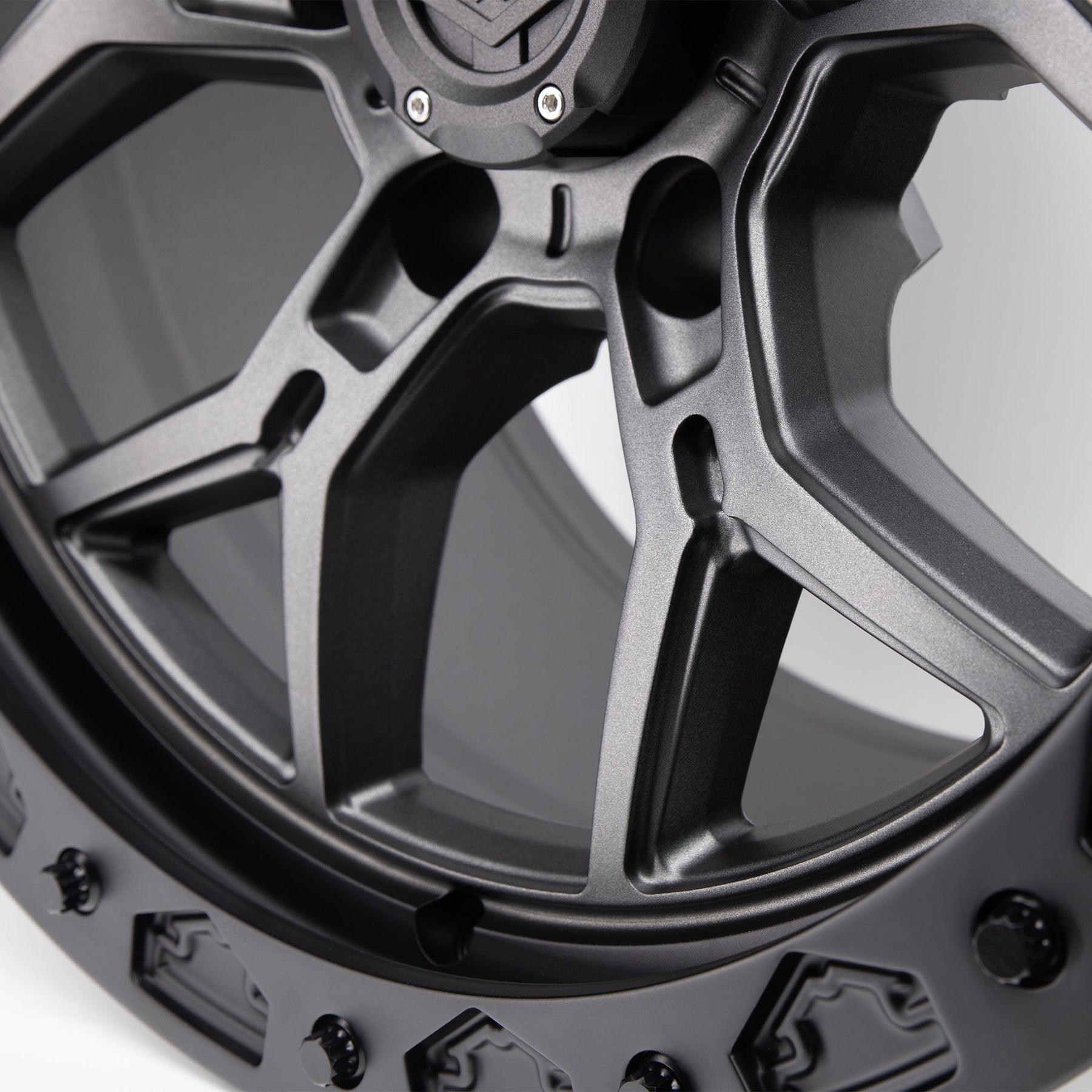 17" VR-601BL Tungsten Graphite - Vorsteiner Wheels
