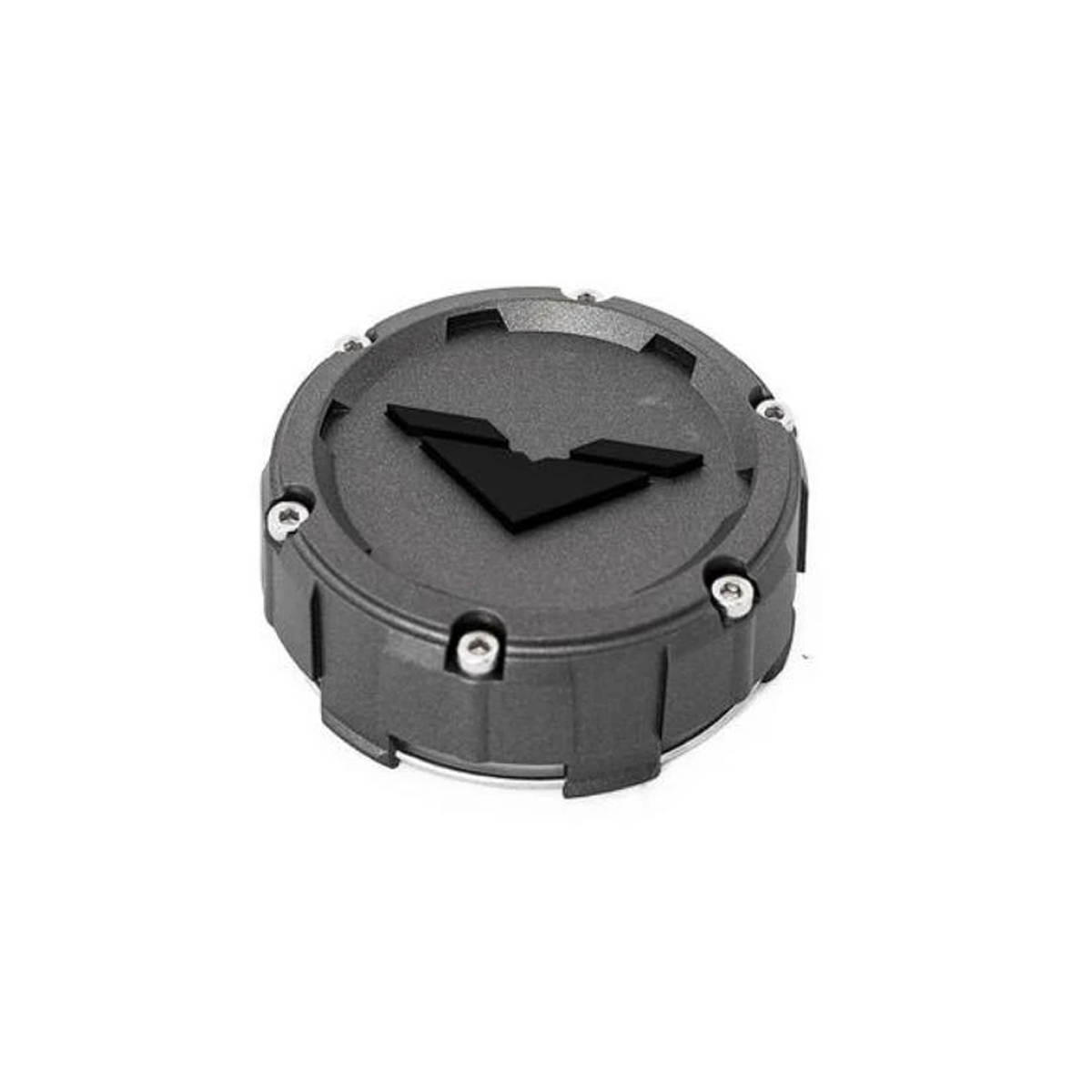 "V" Center Cap Inlay Black