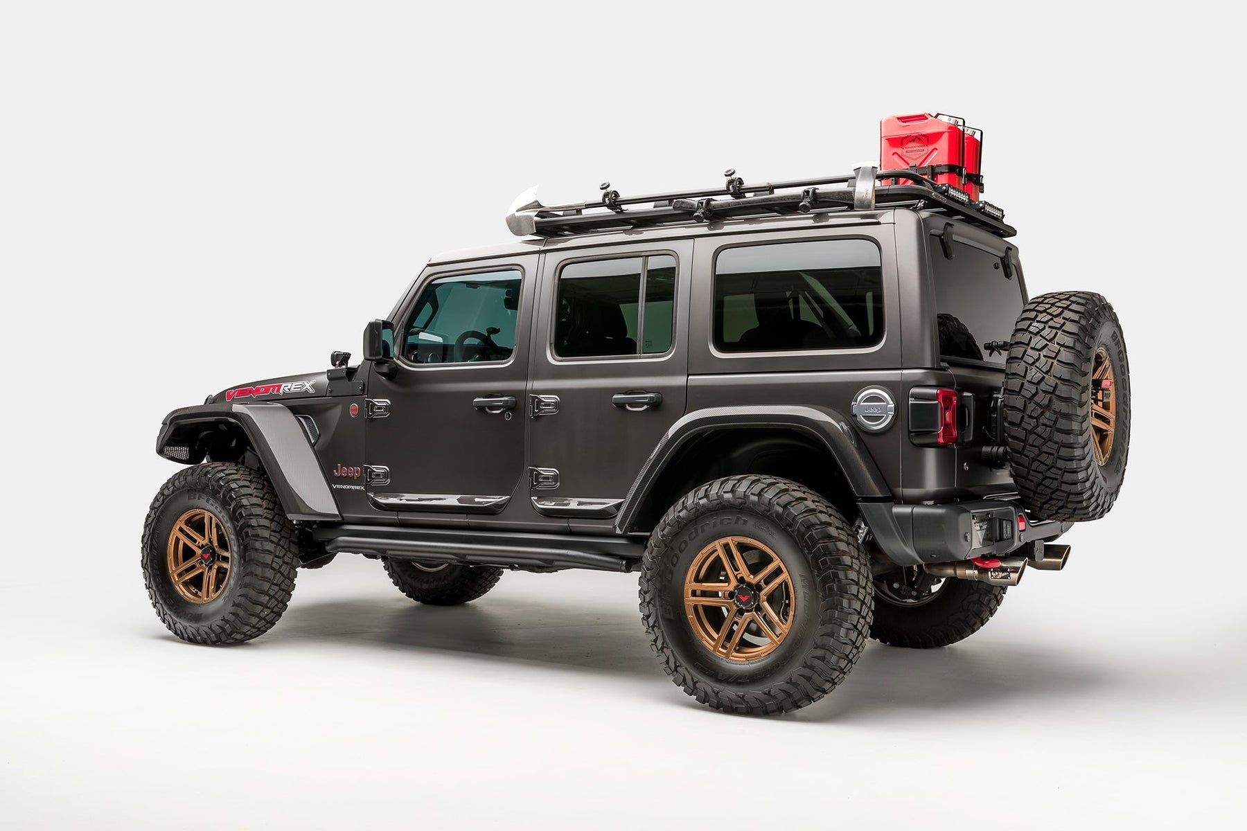 Jeep JL-JX Edition Aero Carbon Fiber Rock Guards - Vorsteiner Wheels