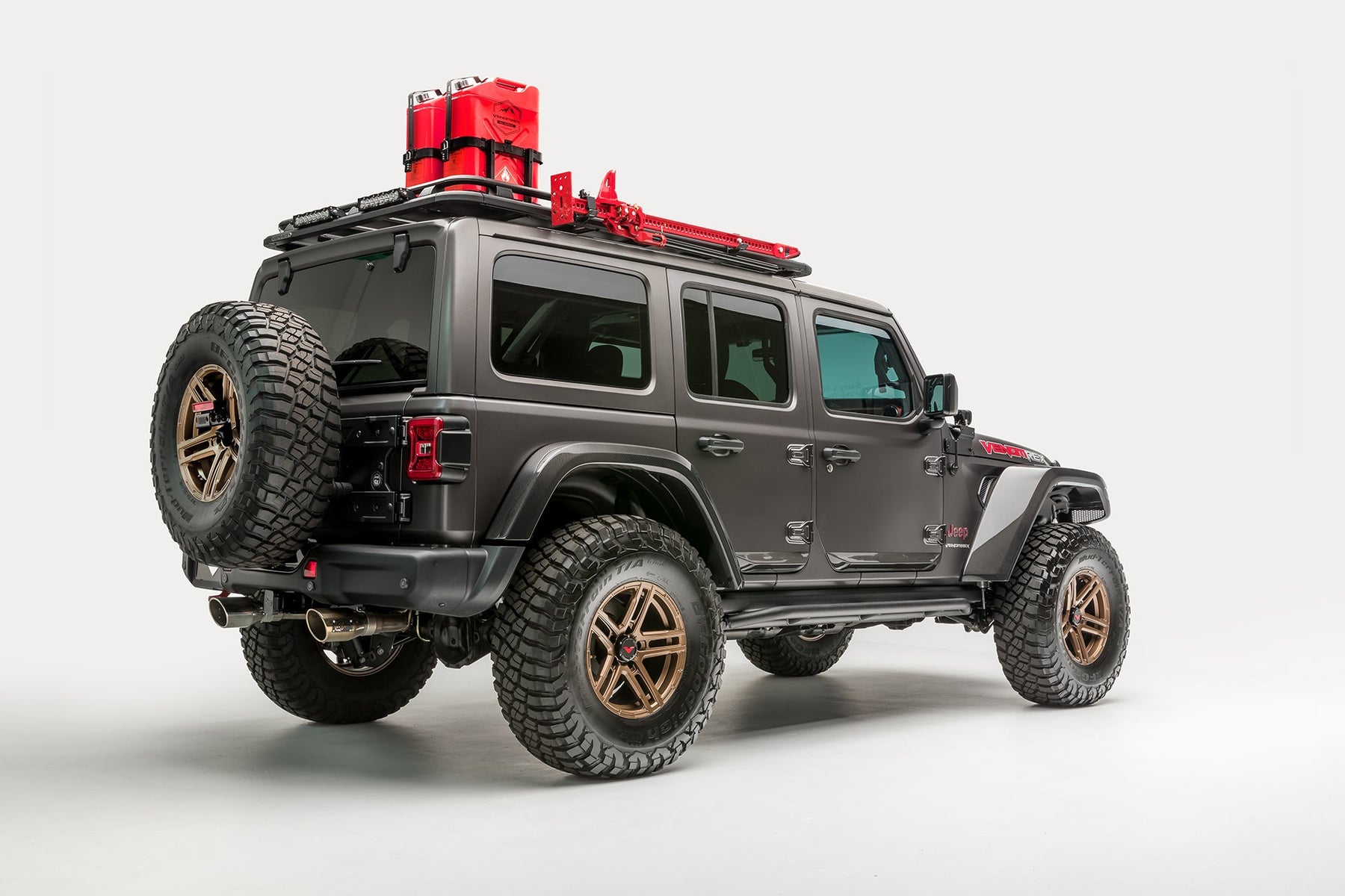 Jeep JL-JX Edition Aero Carbon Fiber Rear Bumper Tray - Vorsteiner Wheels