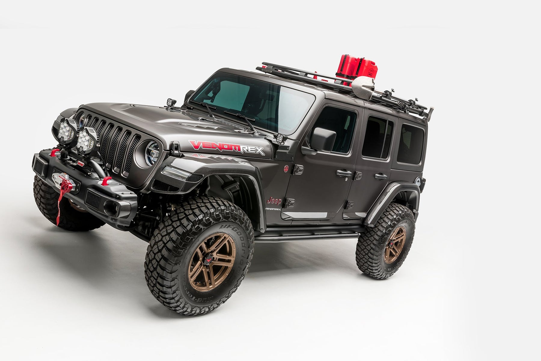 Jeep JL-JX Edition Aero Carbon Fiber Rock Guards - Vorsteiner Wheels