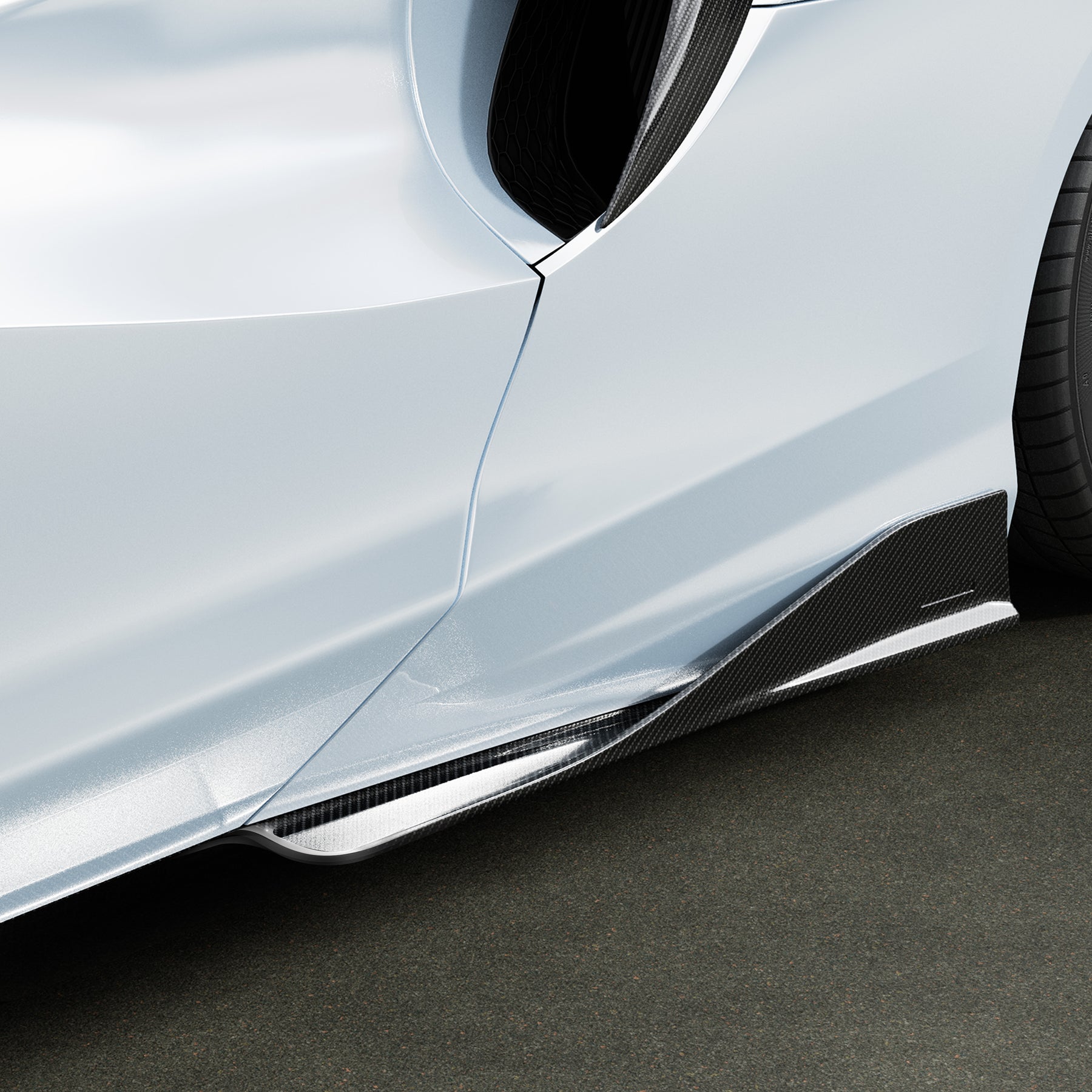 GP63 Side Skirt - Vorsteiner Wheels