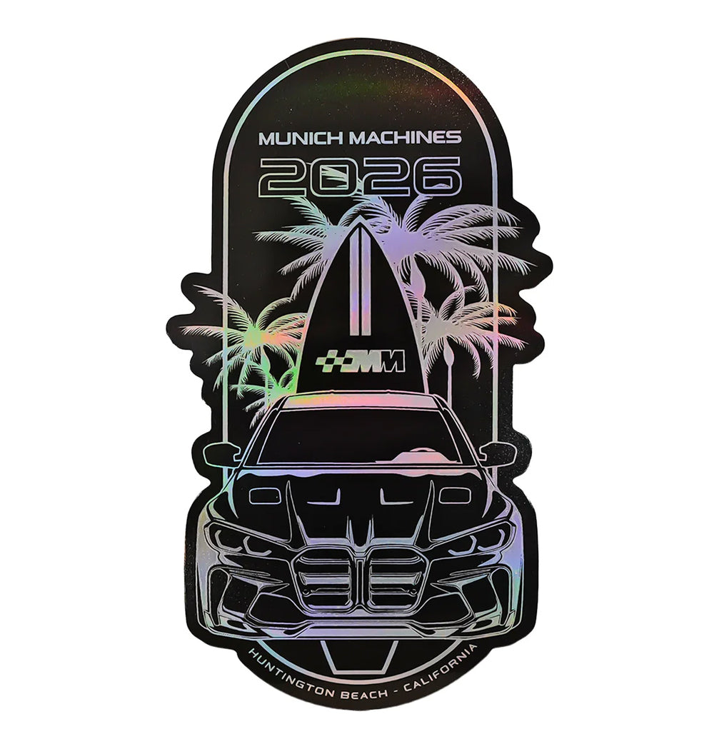 Munich Machines 2026 Limited Edition Holographic Decal - Vorsteiner Wheels