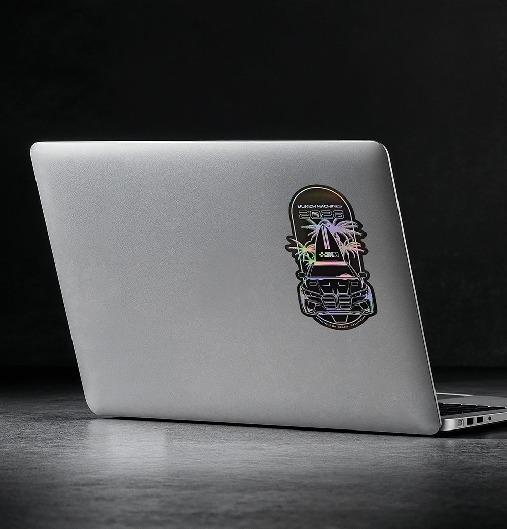 Munich Machines 2026 Limited Edition Holographic Decal - Vorsteiner Wheels