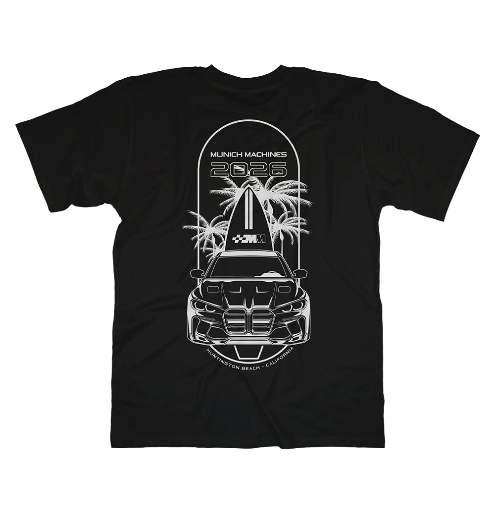2026 Munich Machines Limited Edition Black T-Shirt