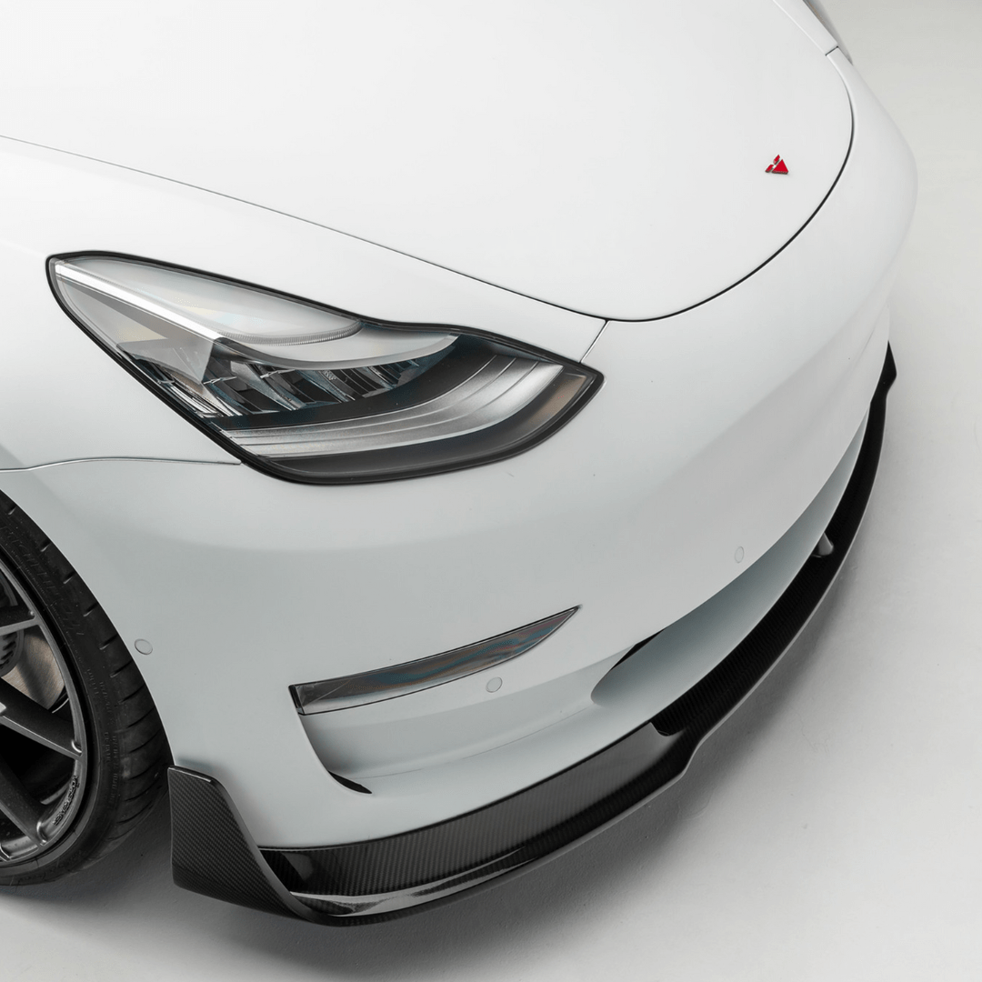 Tesla Model 3 Volta Aero Front Spoiler - Vorsteiner Wheels  - Aero - [tags]