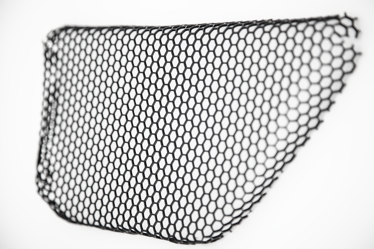Vorsteiner Aero front grille mesh for BMW G8X M3/M4 G8X, designed for improved aerodynamics and sporty appearance