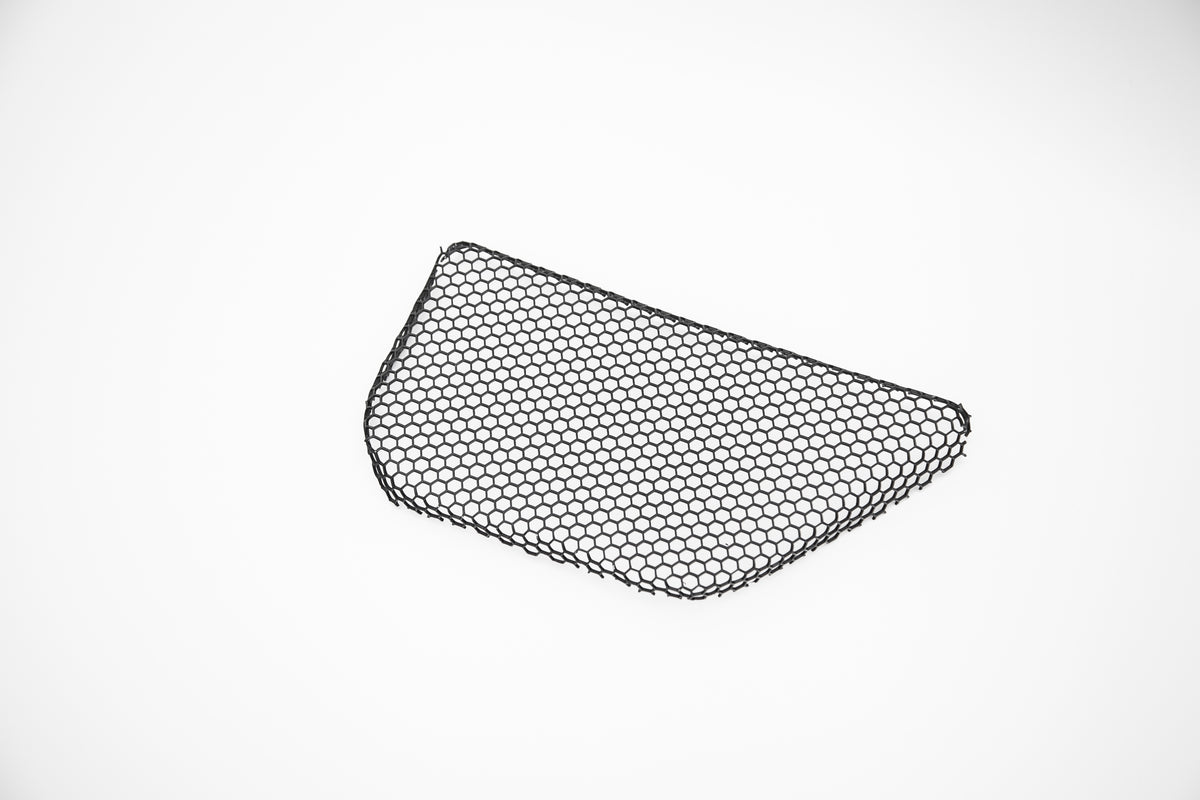 Vorsteiner Aero front grille mesh for BMW G8X M3 and M4, showcasing aerodynamic design and high-quality mesh construction.