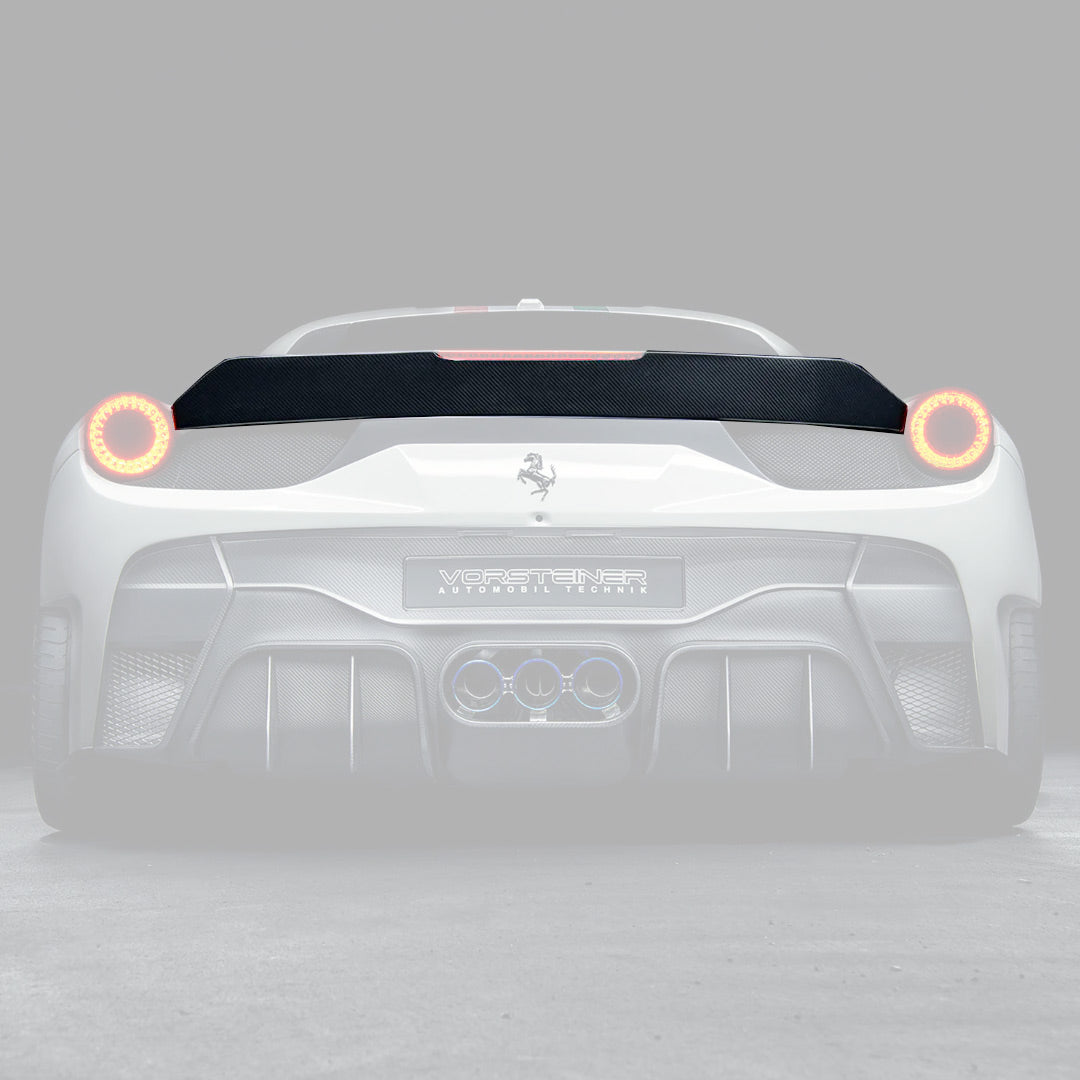 Ferrari 458 Italia VX Carbon Fiber Decklid Spoiler - Vorsteiner Wheels  - Aero - [tags]