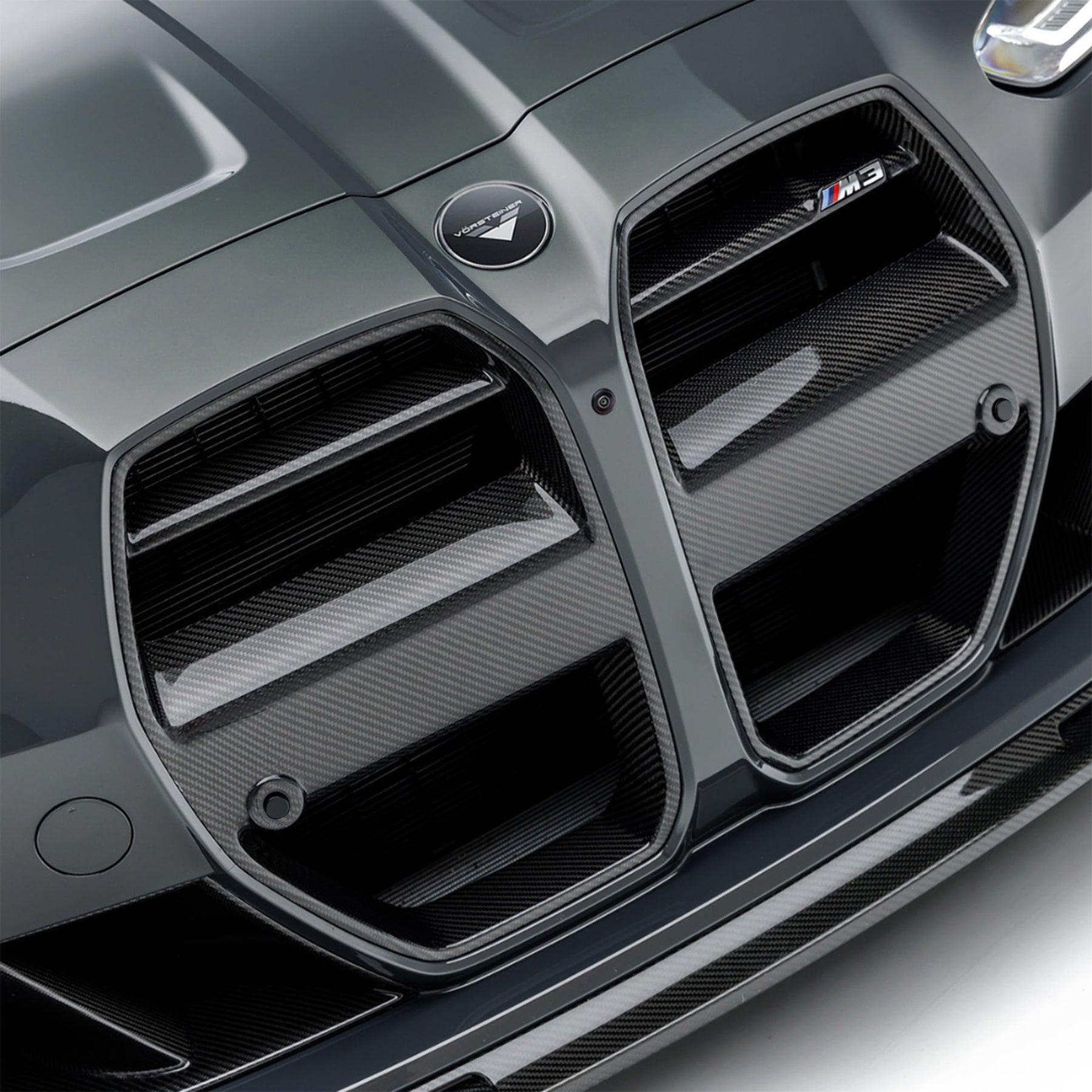 BMW G8X M3 | M4 Carbon Fiber Front Motorsport Grille - Vorsteiner Wheels  - Aero - [tags]