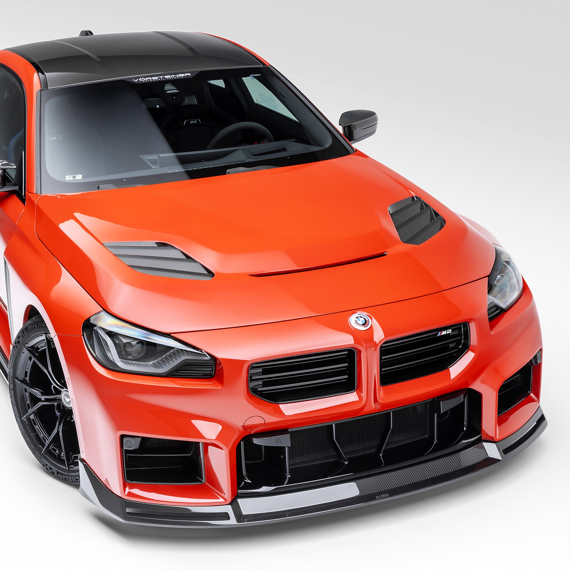 BMW G8X M2 VRS Aero Hood Carbon fiber PP 2X2 Glossy - Vorsteiner Wheels  - Aero - [tags]