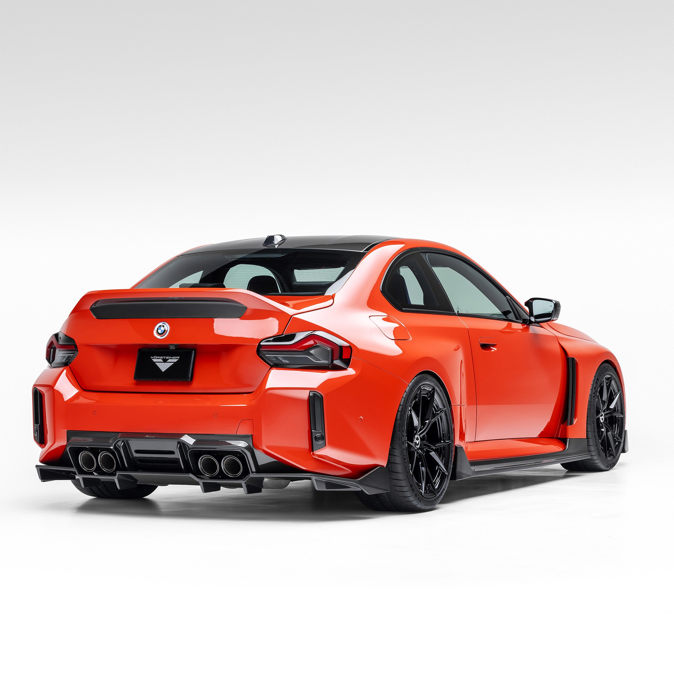BMW G8X M2 VRS Aero Diffuser with Under Floor Carbon fiber PP 2X2 Glossy - Vorsteiner Wheels  - Aero - [tags]