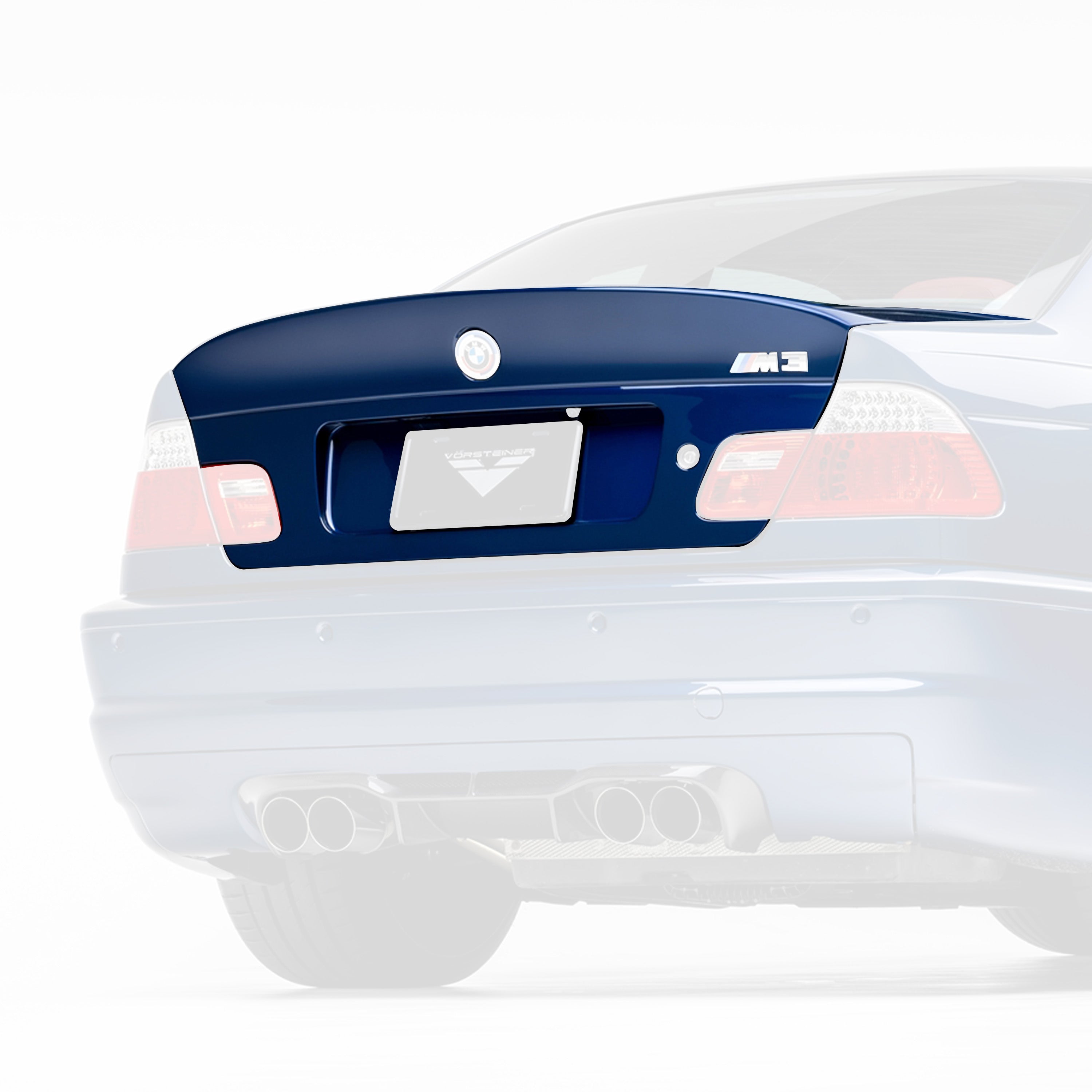 BMW E46 M3 V-CSL Aero Bootlid - Vorsteiner Wheels  - Aero - [tags]