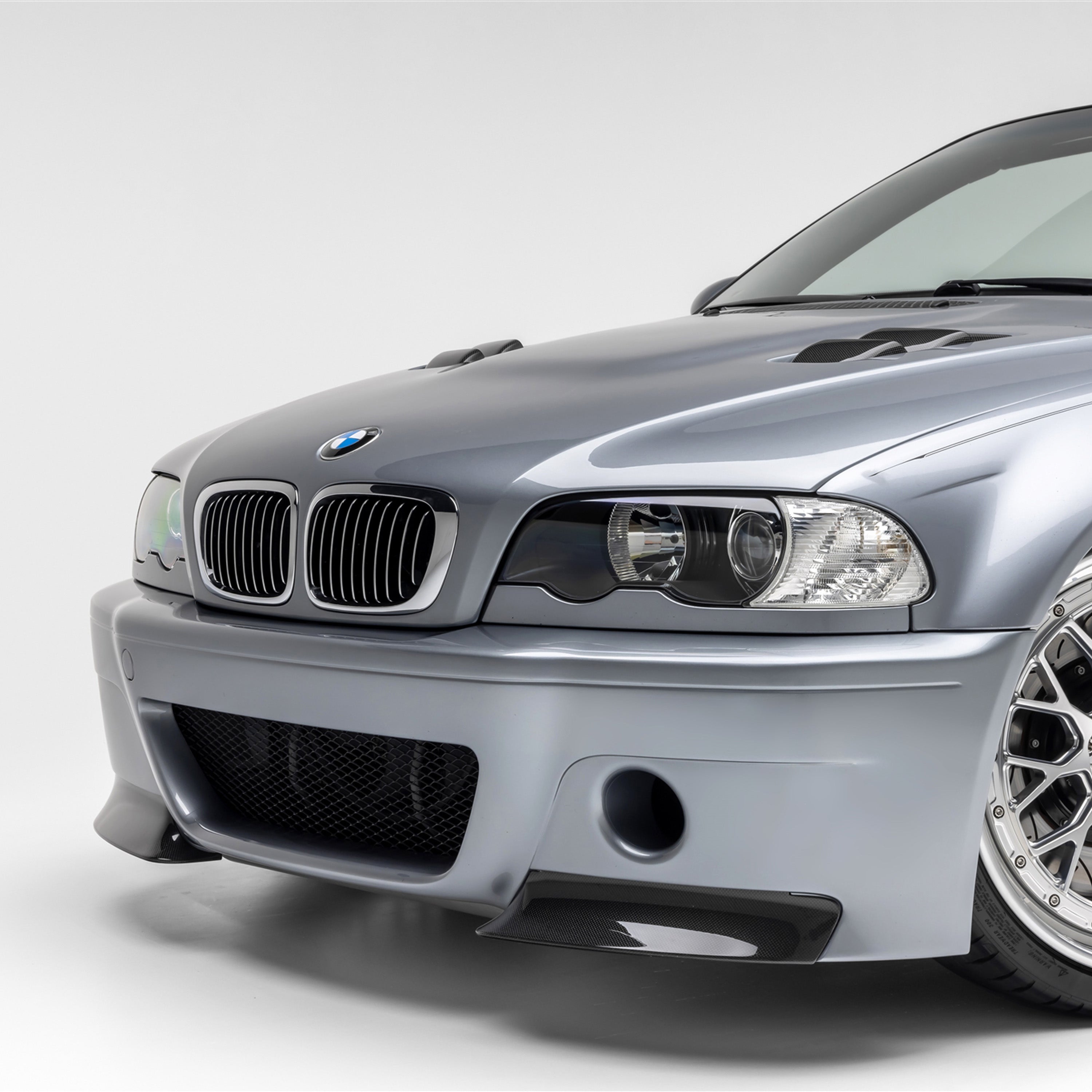 BMW E46 M3 V-CSL Aero Front Bumper - Vorsteiner Wheels  - Aero - [tags]
