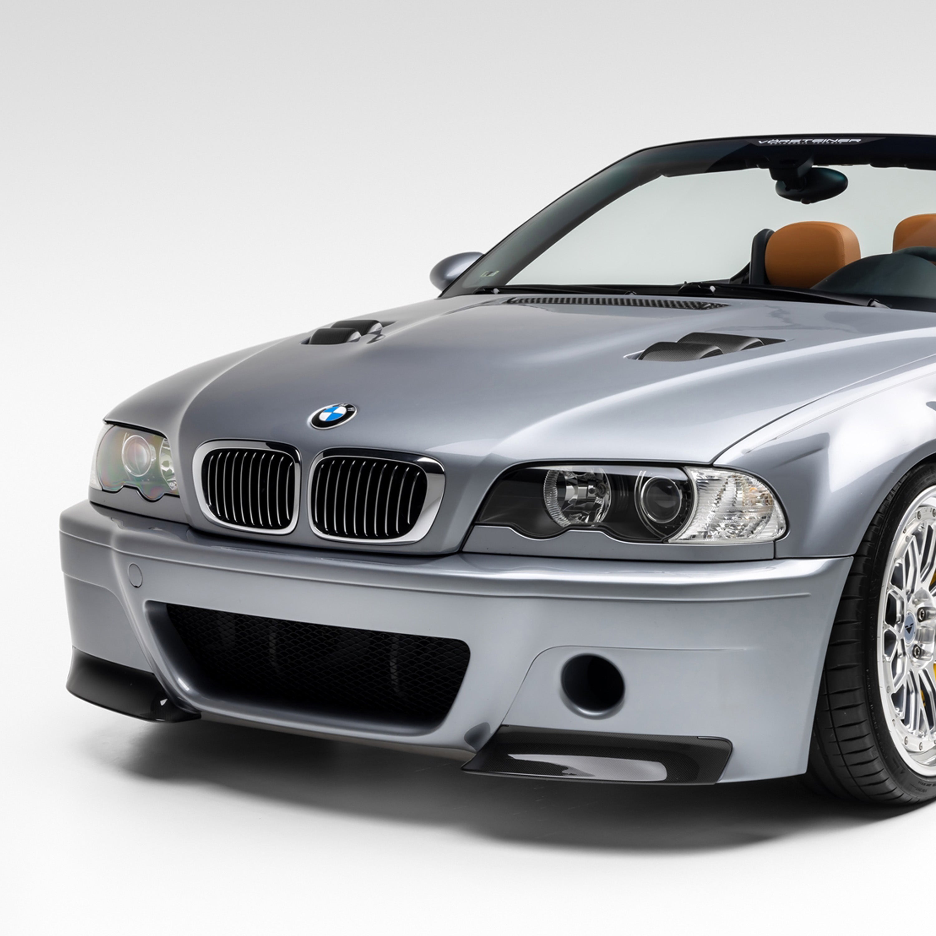 BMW E46 M3 V-CSL Aero Front Bumper - Vorsteiner Wheels  - Aero - [tags]