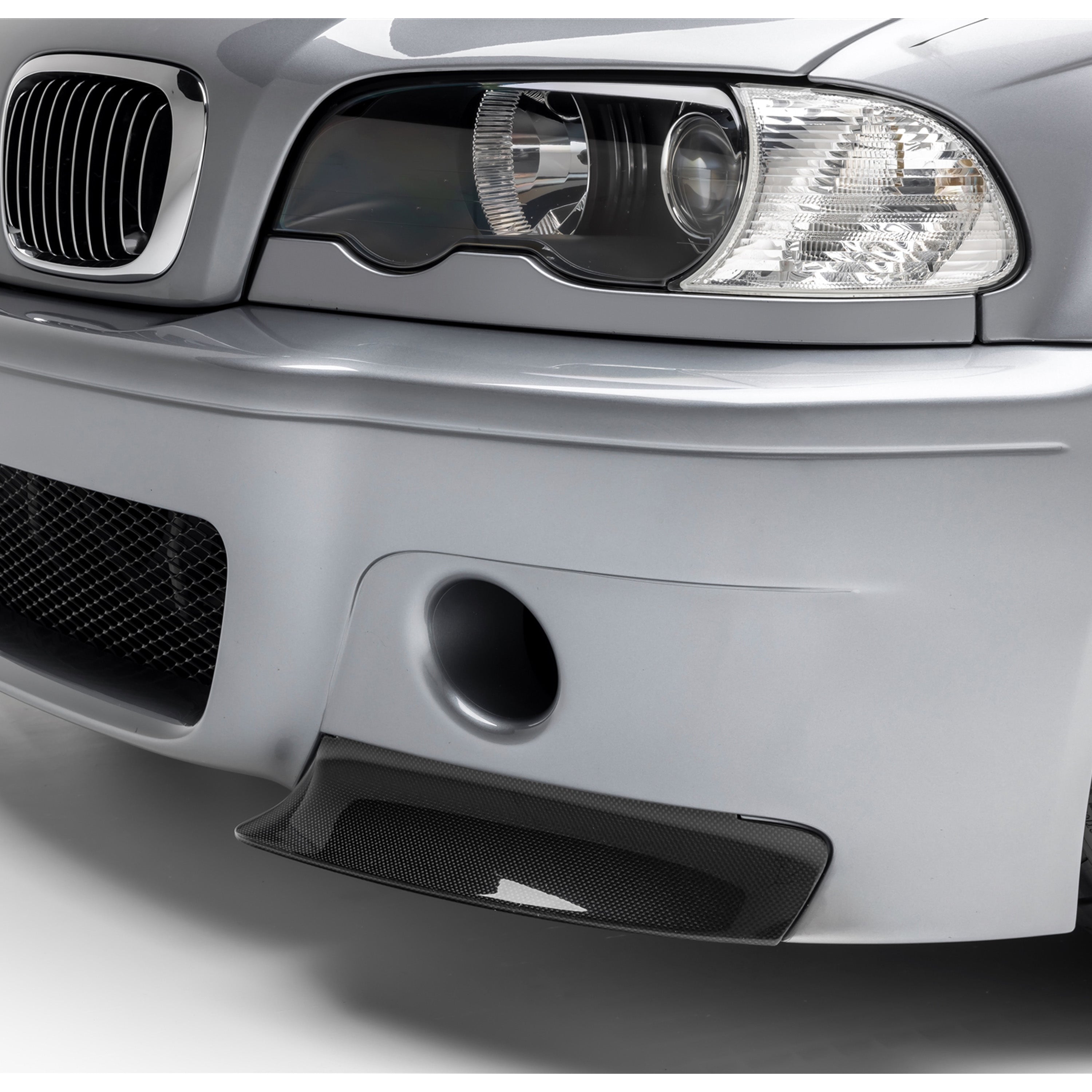 BMW E46 M3 V-CSL Aero Front Bumper - Vorsteiner Wheels  - Aero - [tags]
