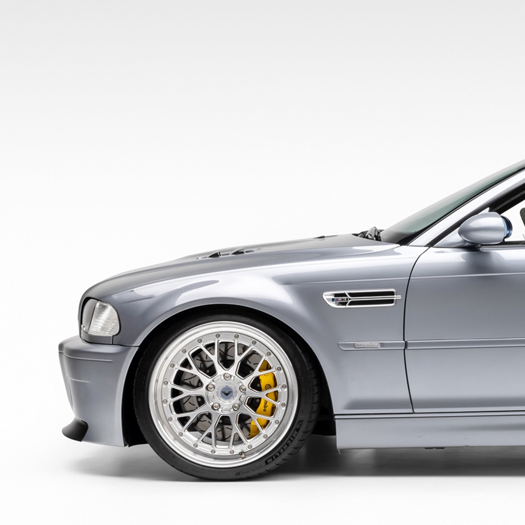 BMW E46 M3 V-CSL Aero Front Bumper - Vorsteiner Wheels  - Aero - [tags]