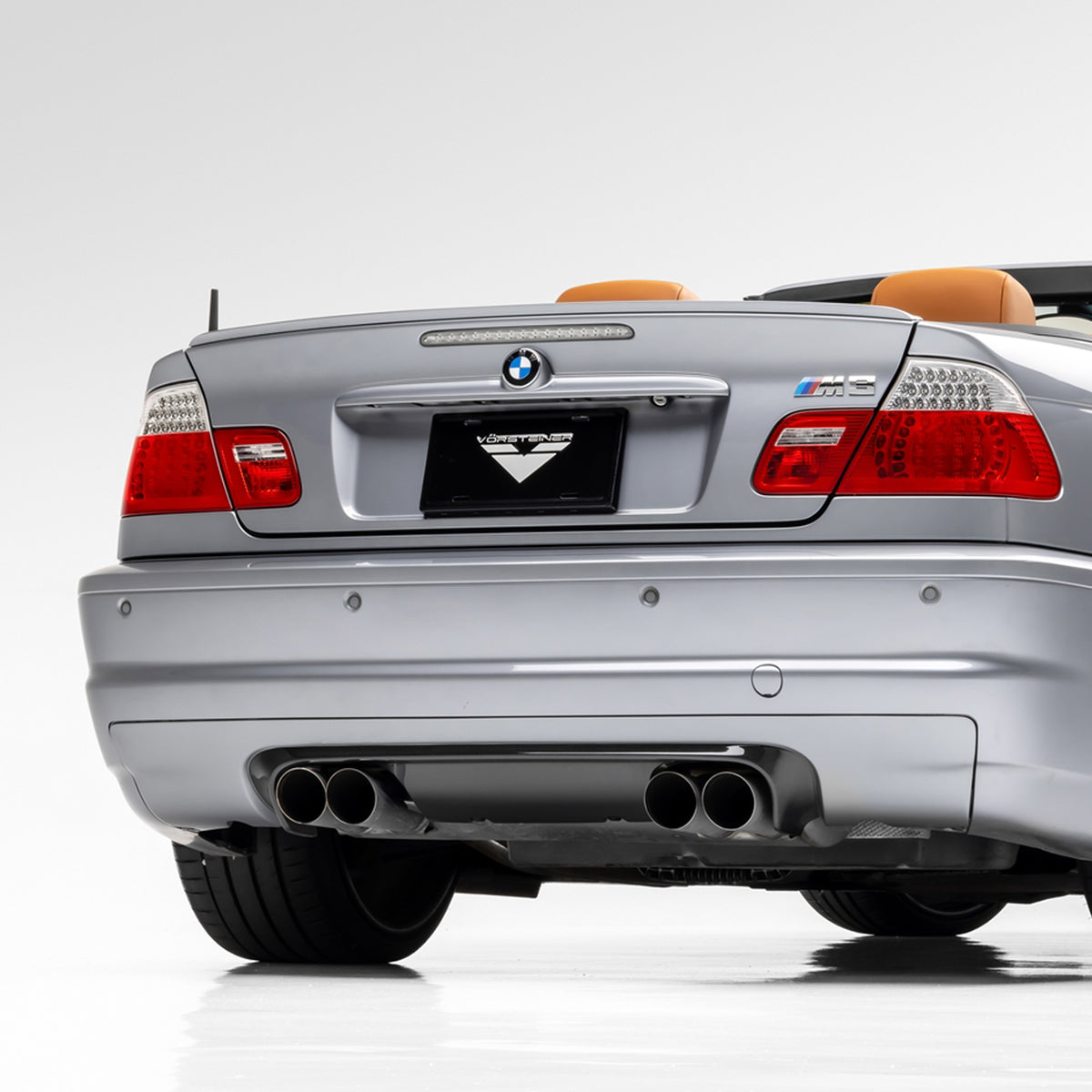 BMW E46 M3 V-CSL Aero Rear Diffuser - Vorsteiner Wheels  - Aero - [tags]